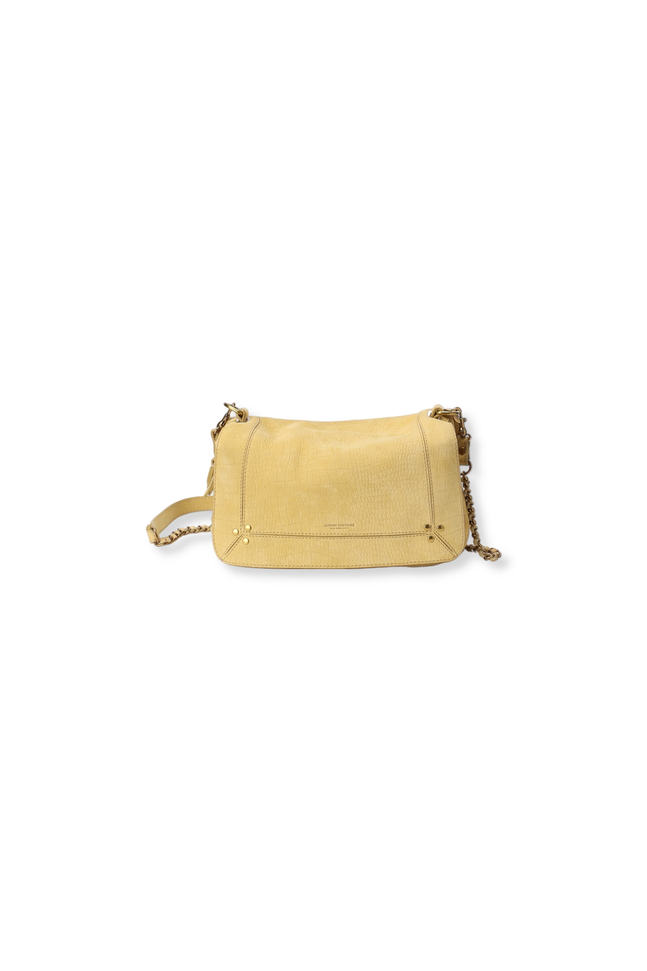 Bobi S taurillon Croco Jaune Jerome Dreyfuss