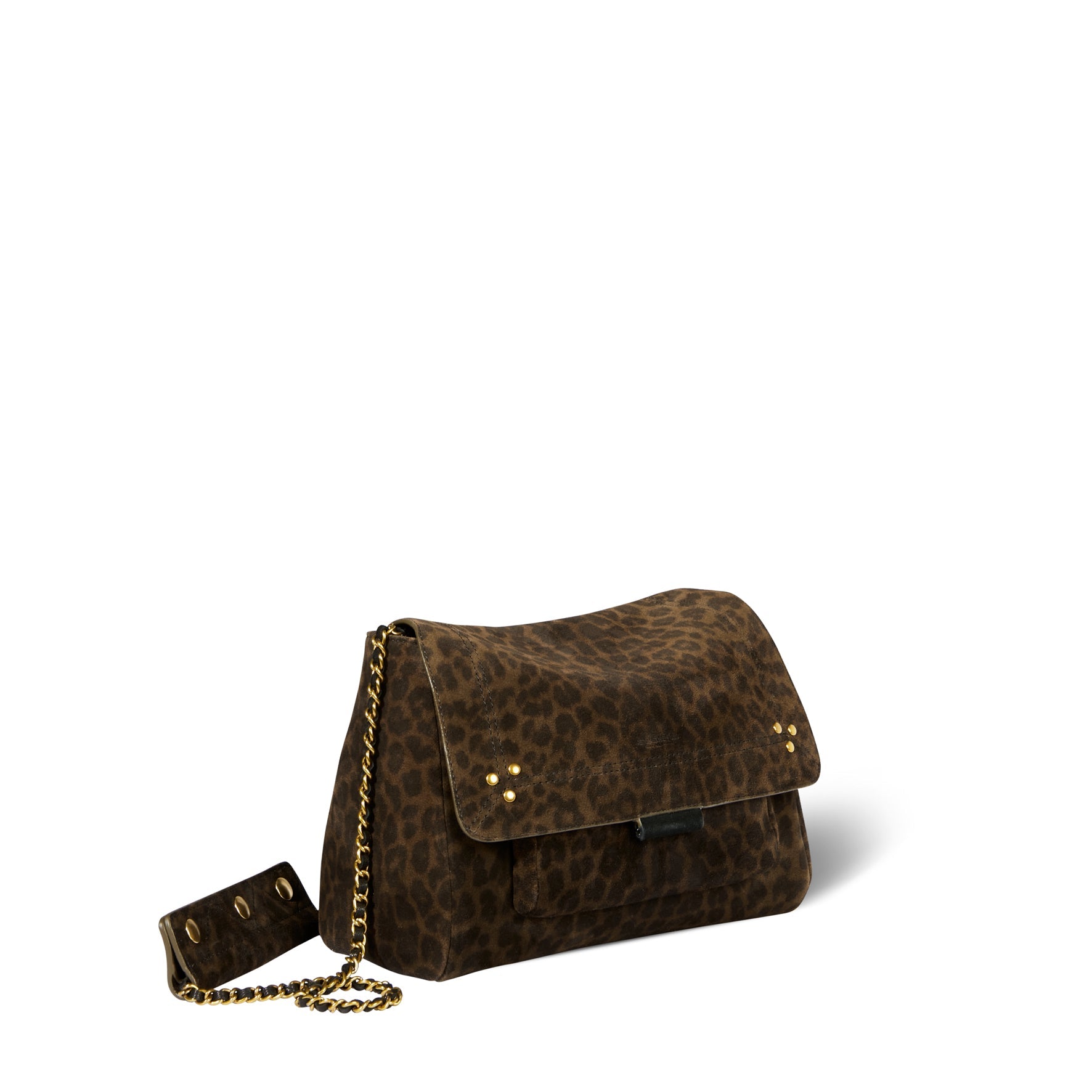 Lulu M croute velours léo kaki Jerome Dreyfuss