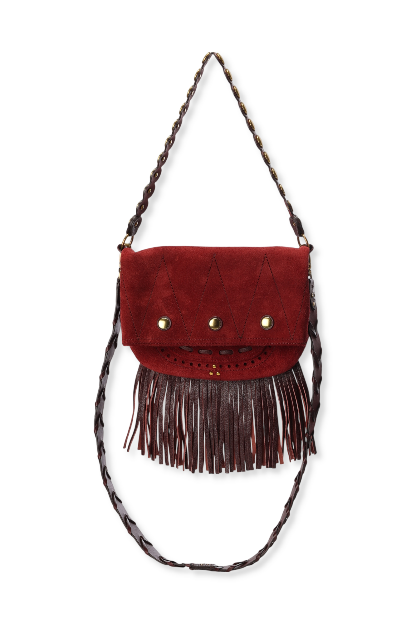 Jerry Mini Croute velours Burgundy Jerome Dreyfuss