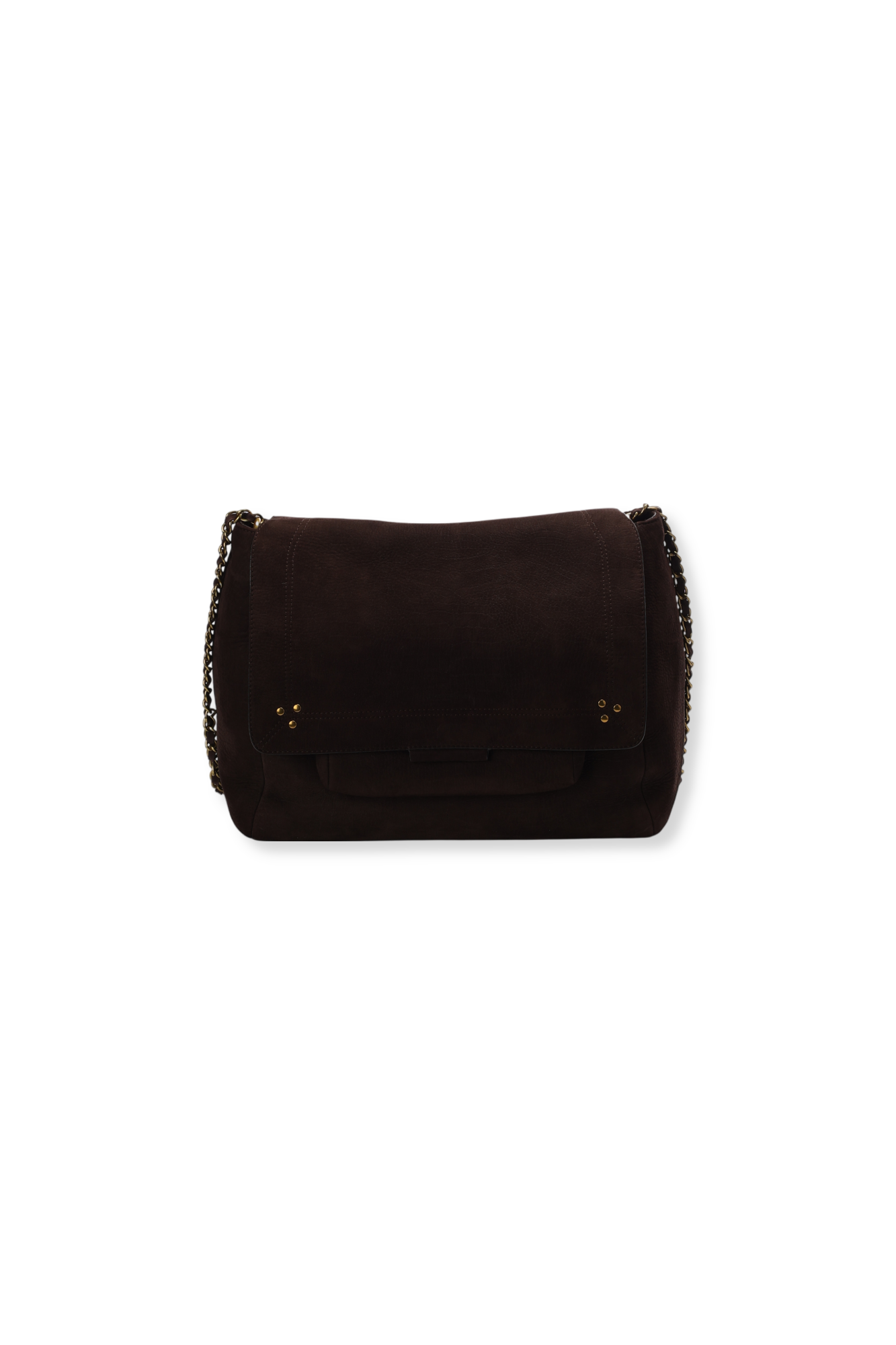 Lulu XL taurillon croco moka Jerome Dreyfuss