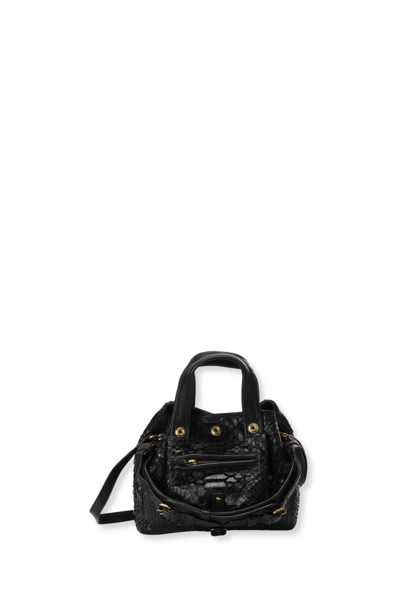 Billy Nano python Noir Jerome Dreyfuss