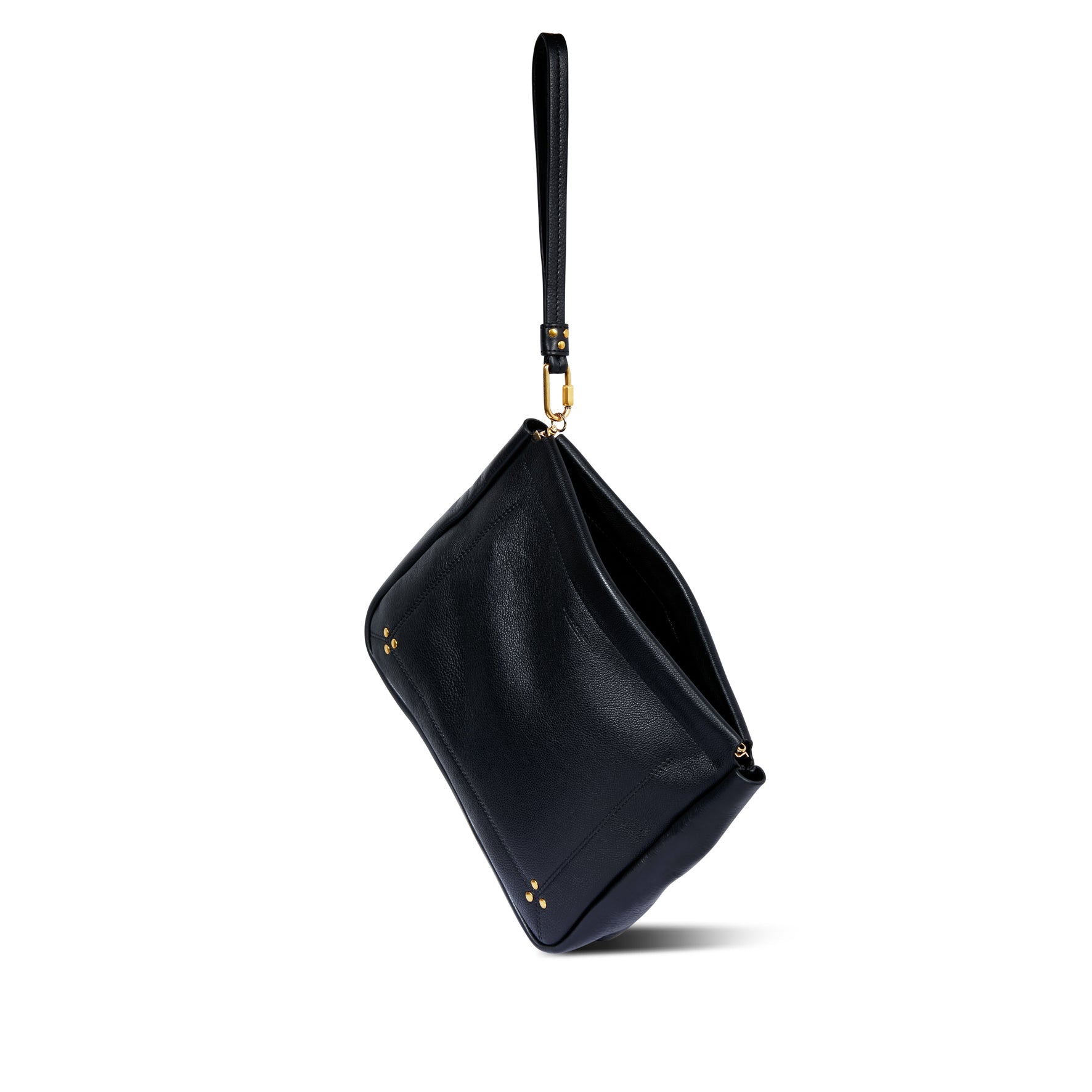 Clic Clac L Soft Veau noir brass Jerome Dreyfuss