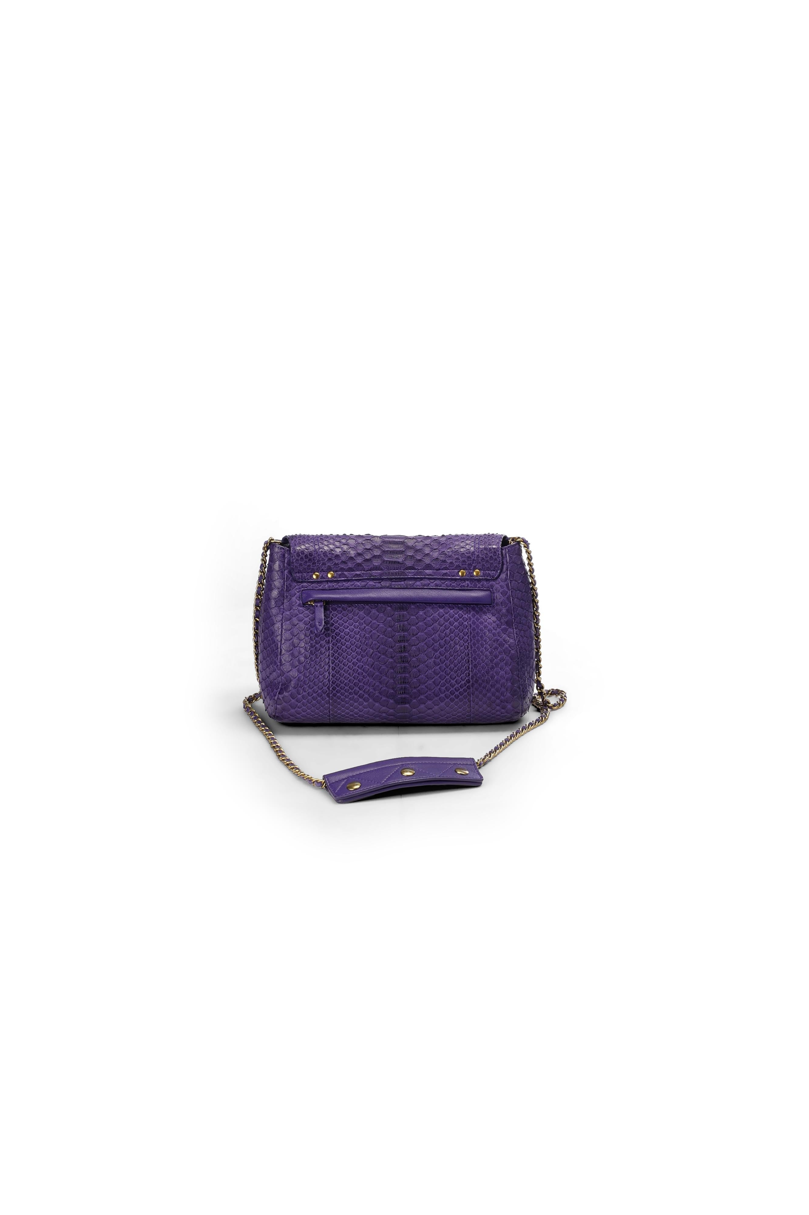Lulu M python deep purple Jerome Dreyfuss