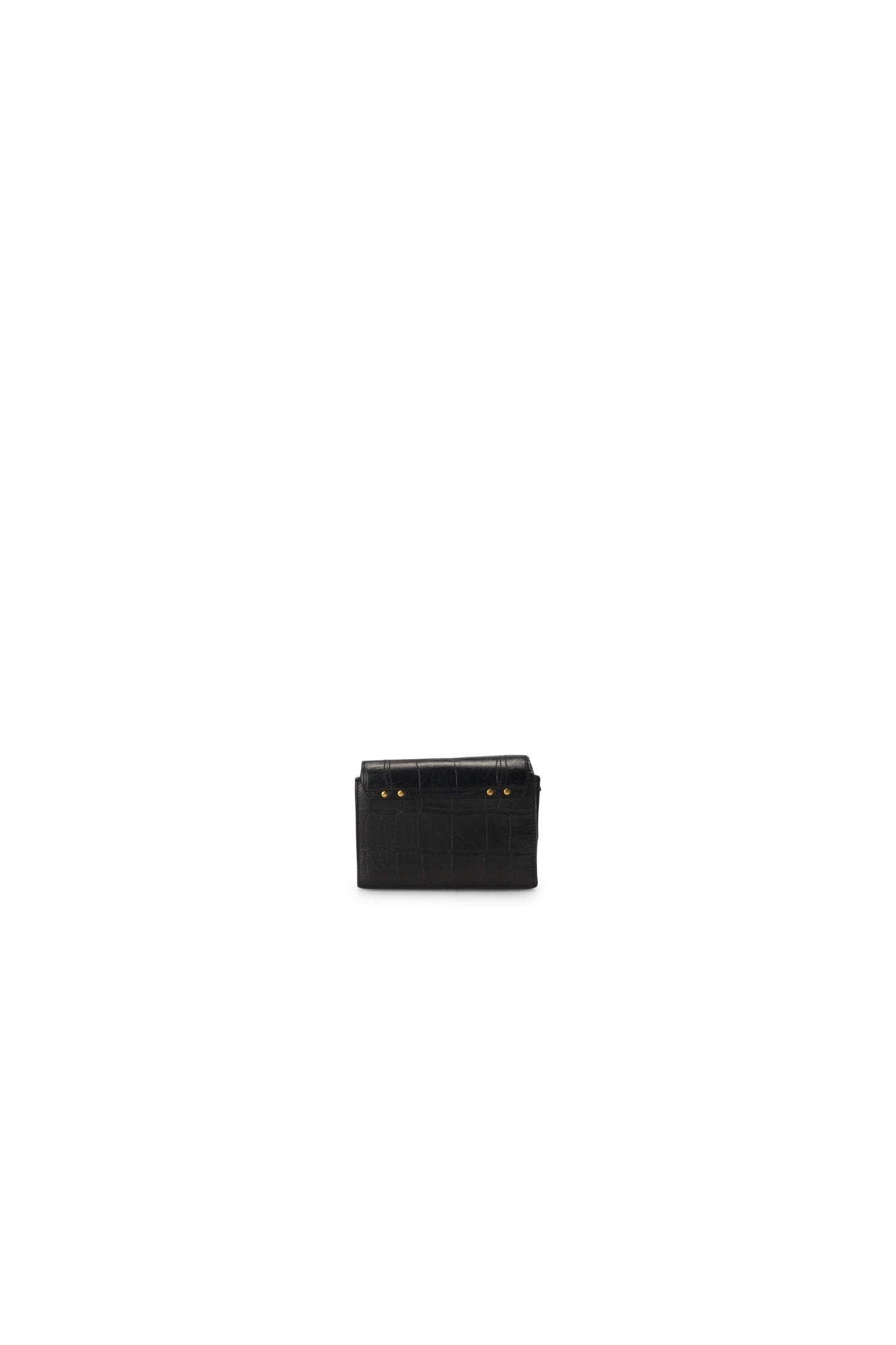 Lulu PM Vachette Croco Noir Jerome Dreyfuss