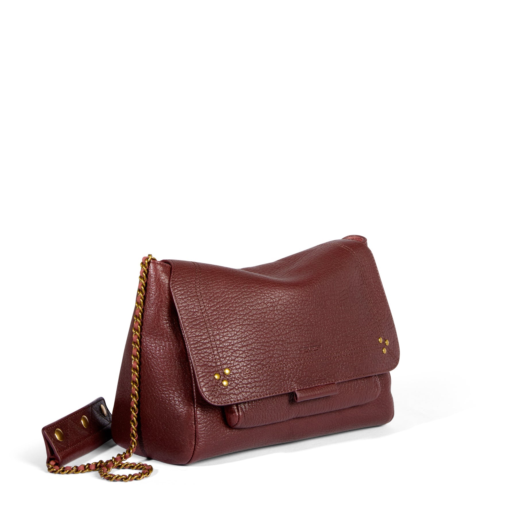 Lulu L Chèvre Bordeaux Grainé Jerome Dreyfuss