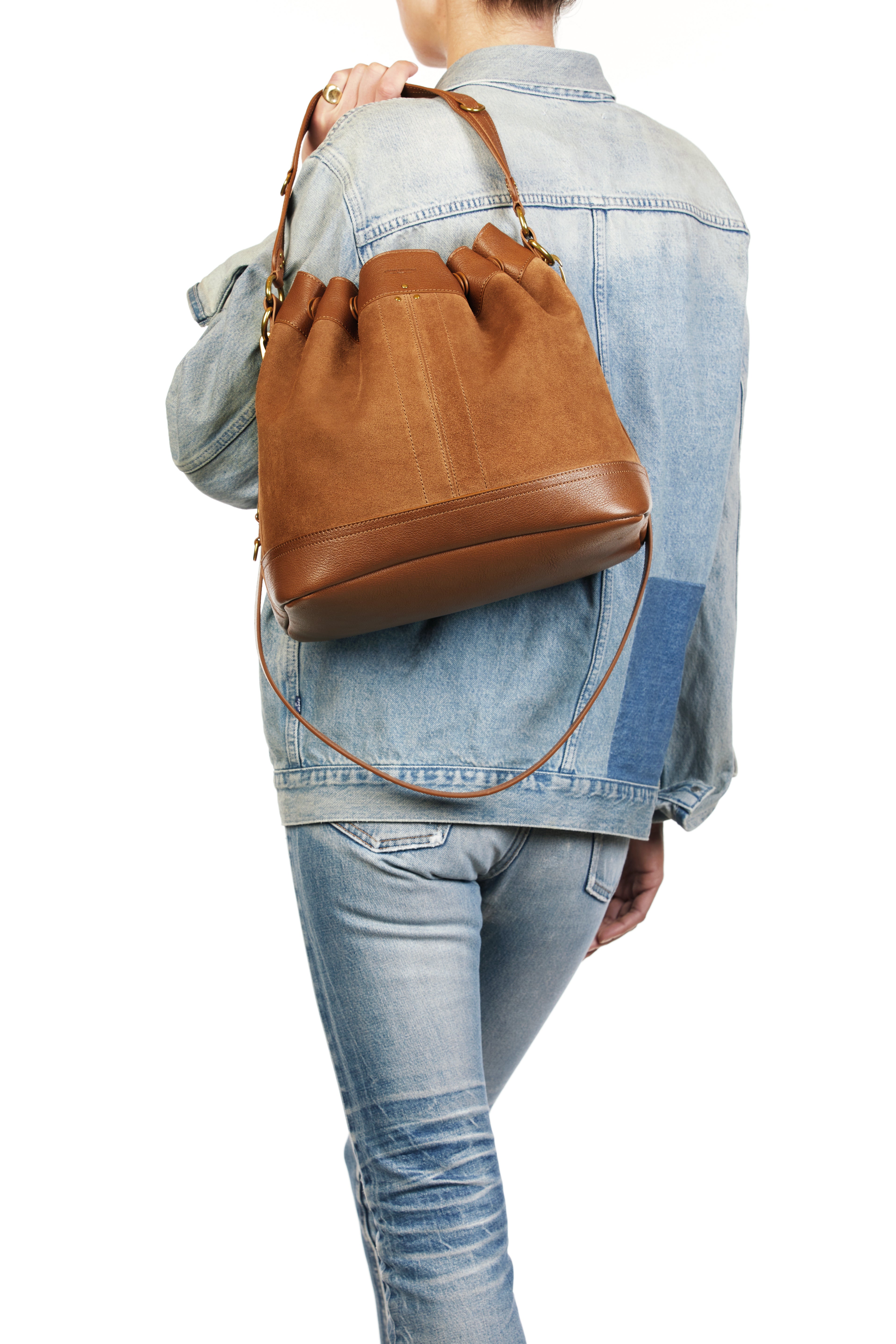 Ben M croute velours Tabac Jerome Dreyfuss