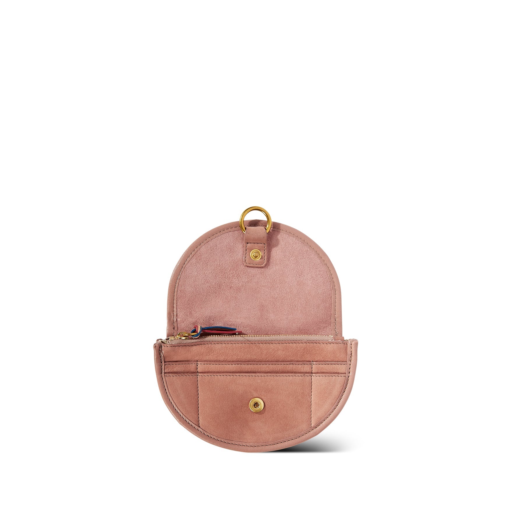 Félix portefeuille M taurillon bois de rose Jerome Dreyfuss
