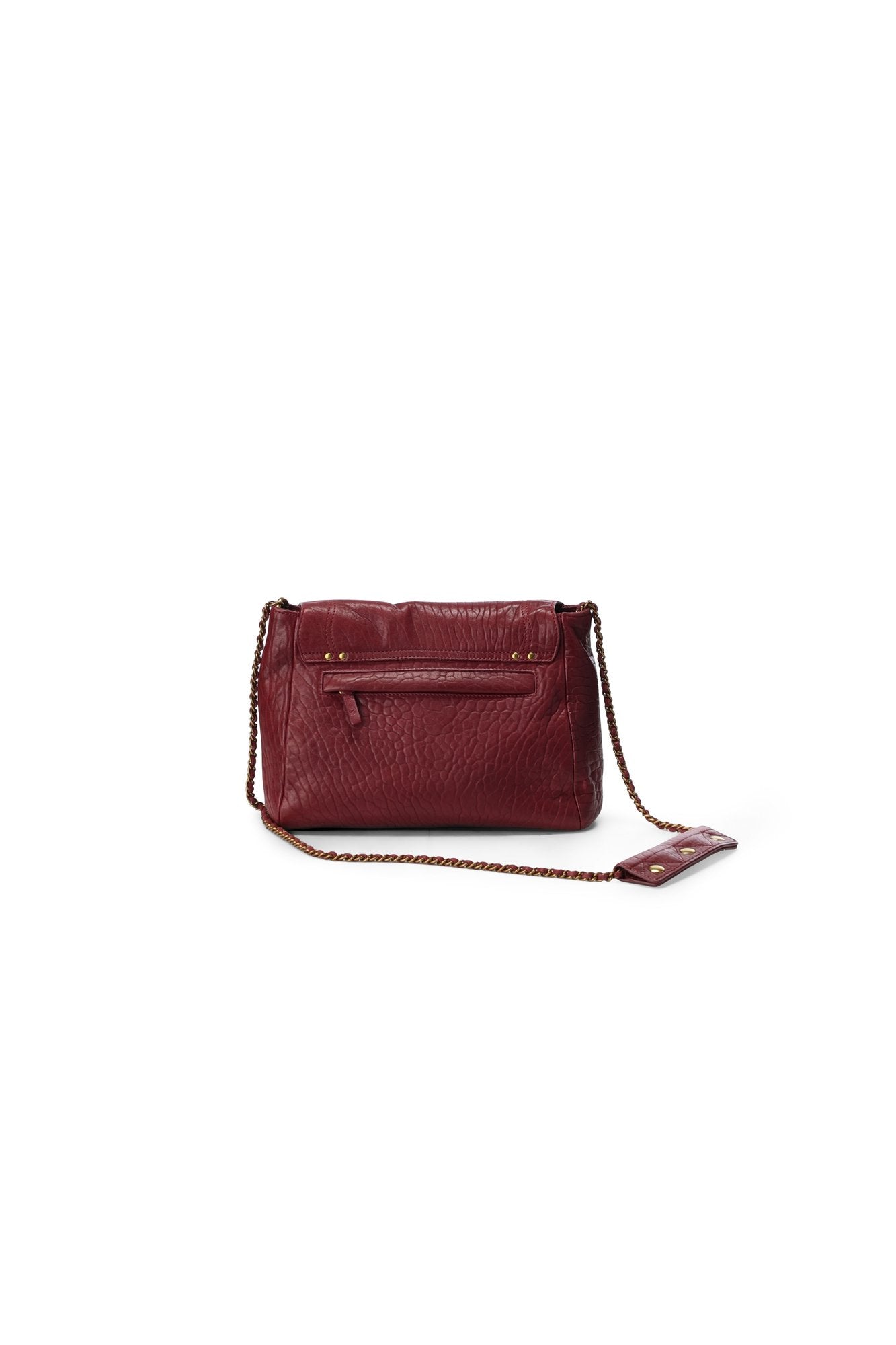 Lulu L Chèvre Bordeaux Grainé Jerome Dreyfuss