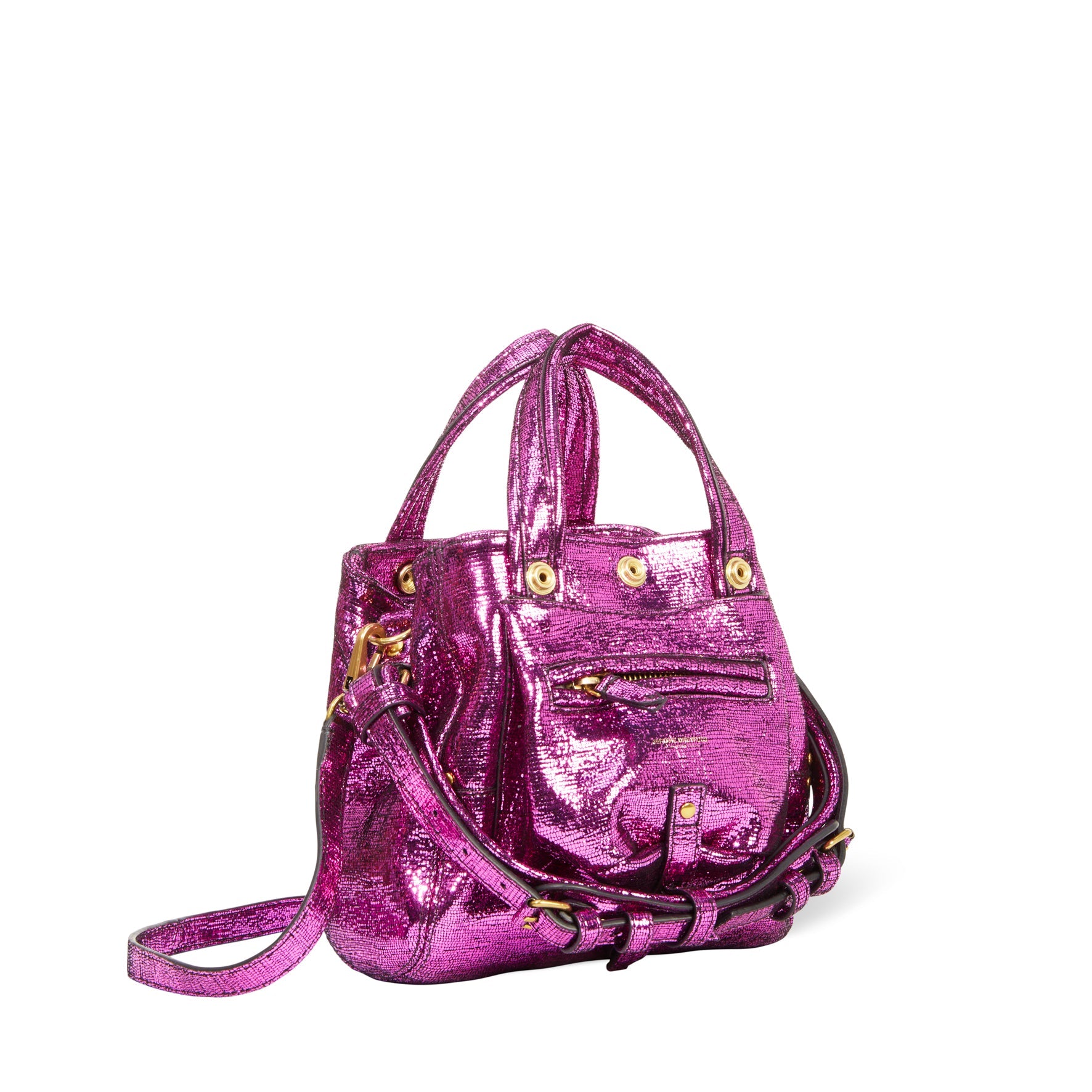 Billy Nano Chèvre Lamé Fuxia Jerome Dreyfuss