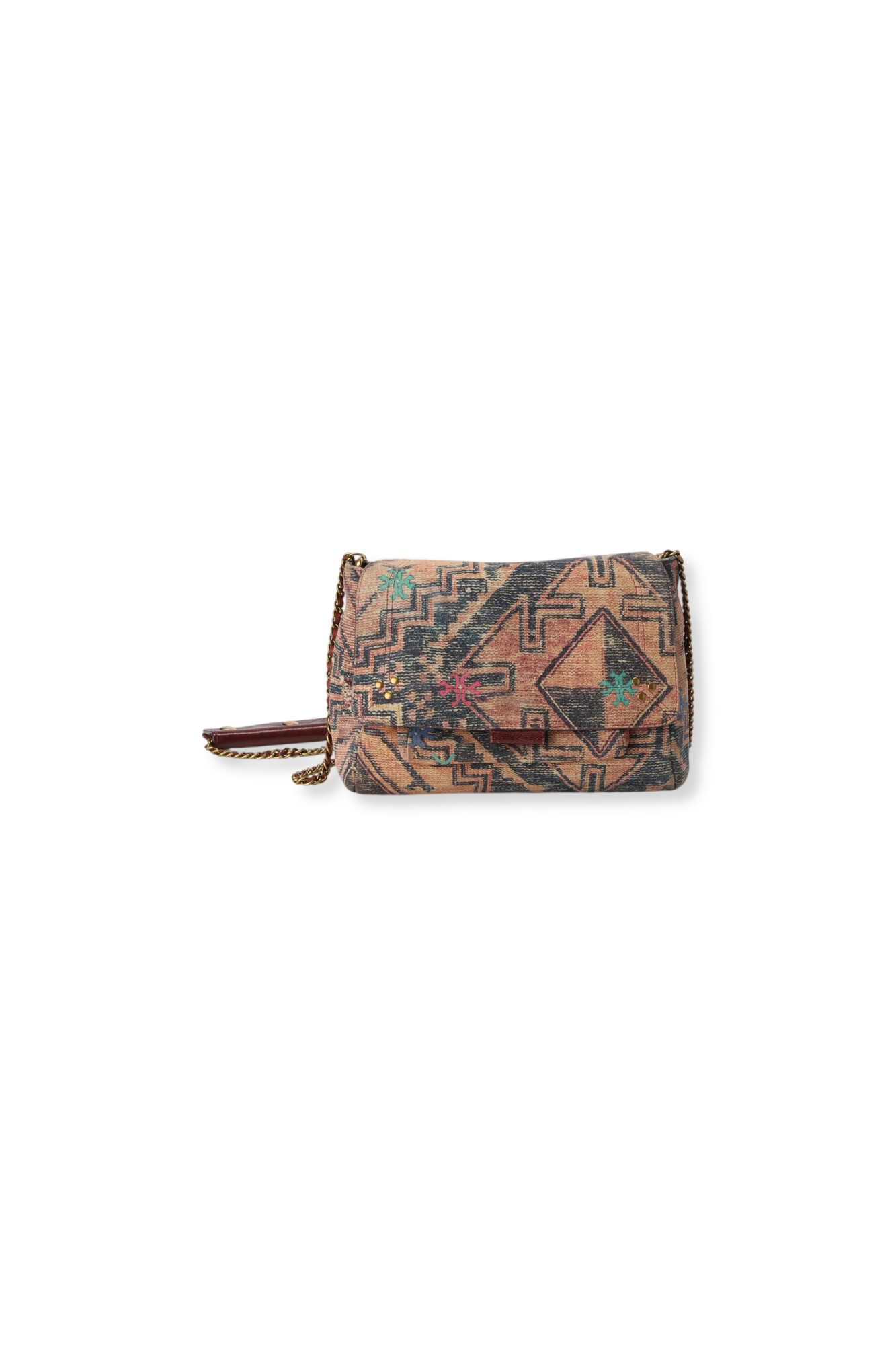 Lulu M croute velours print tapis Jerome Dreyfuss