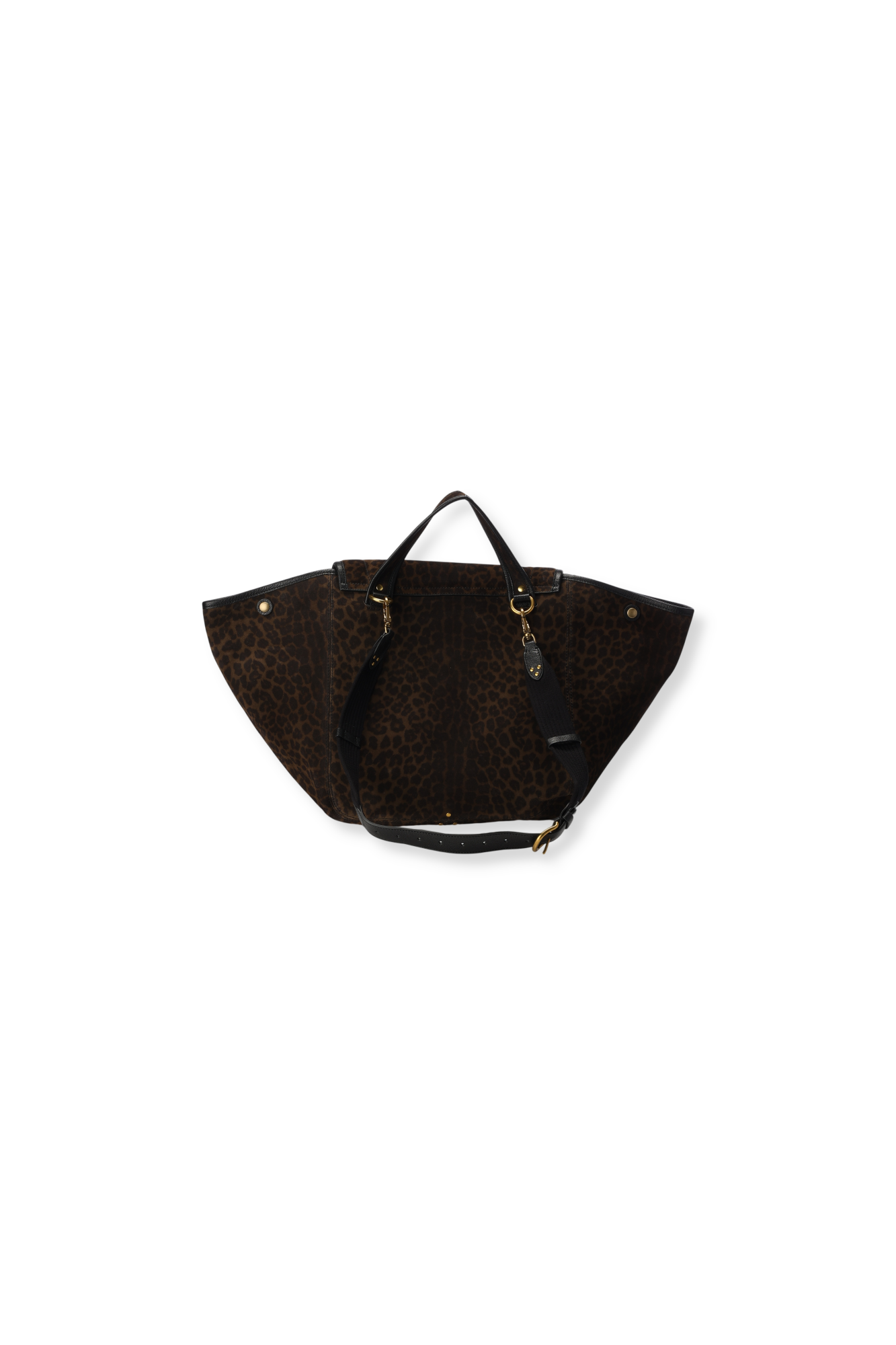 Stan Panier L Croute velours Imprimé Léopard Kaki Jerome Dreyfuss