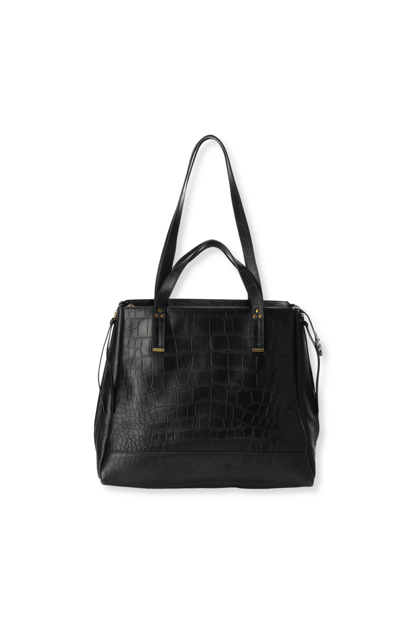 Jorge L Vachette Croco Noir Jerome Dreyfuss