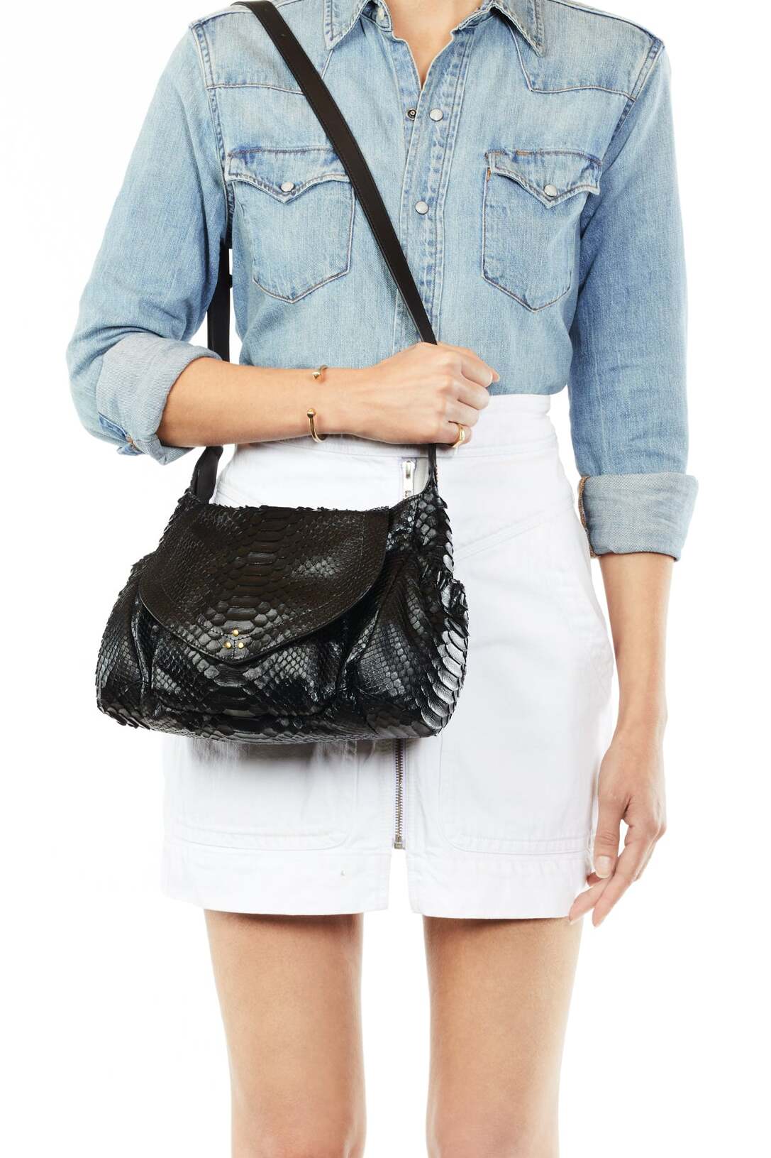 Helmut M python Noir Jerome Dreyfuss