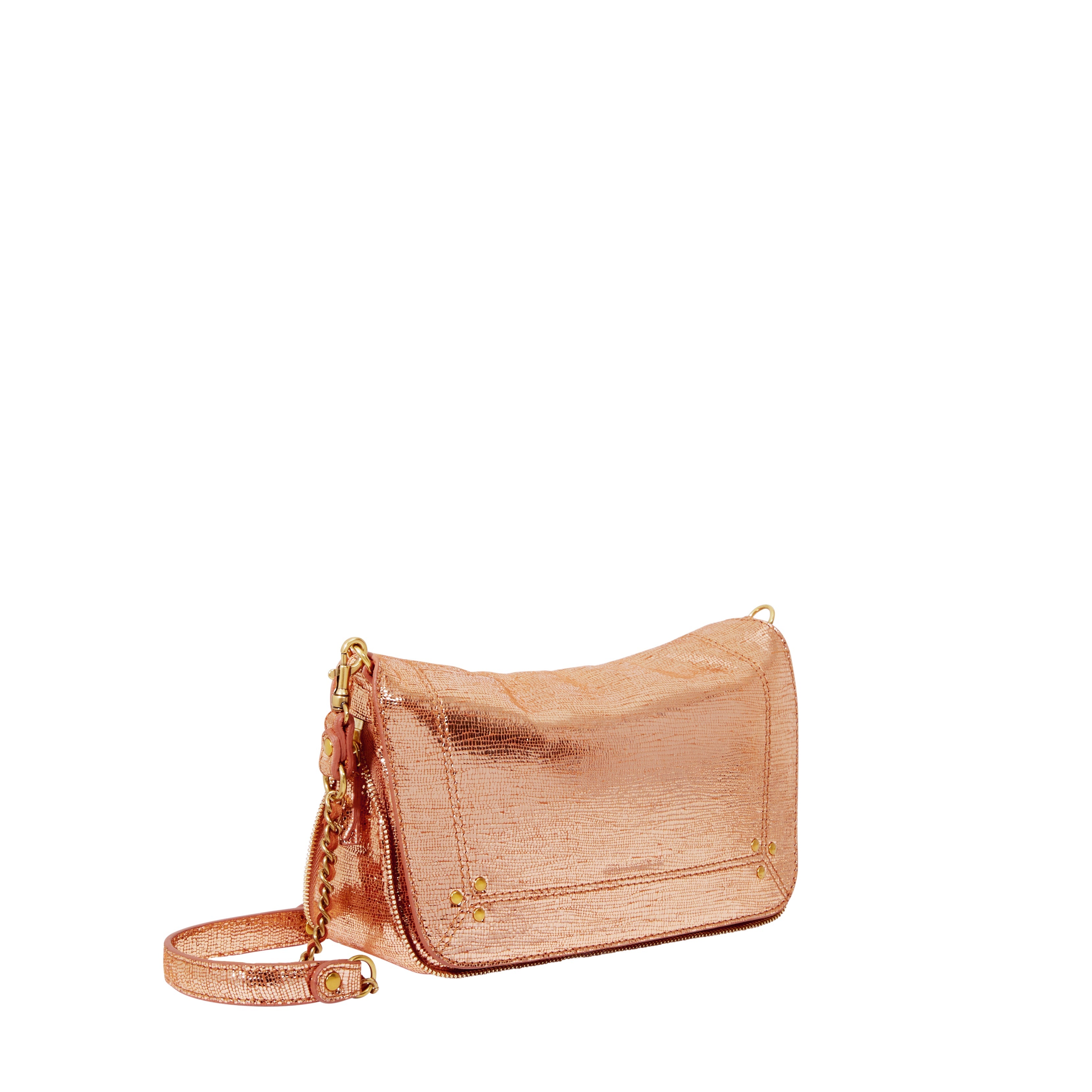 Bobi S Chèvre Lamé Rose Gold Jerome Dreyfuss