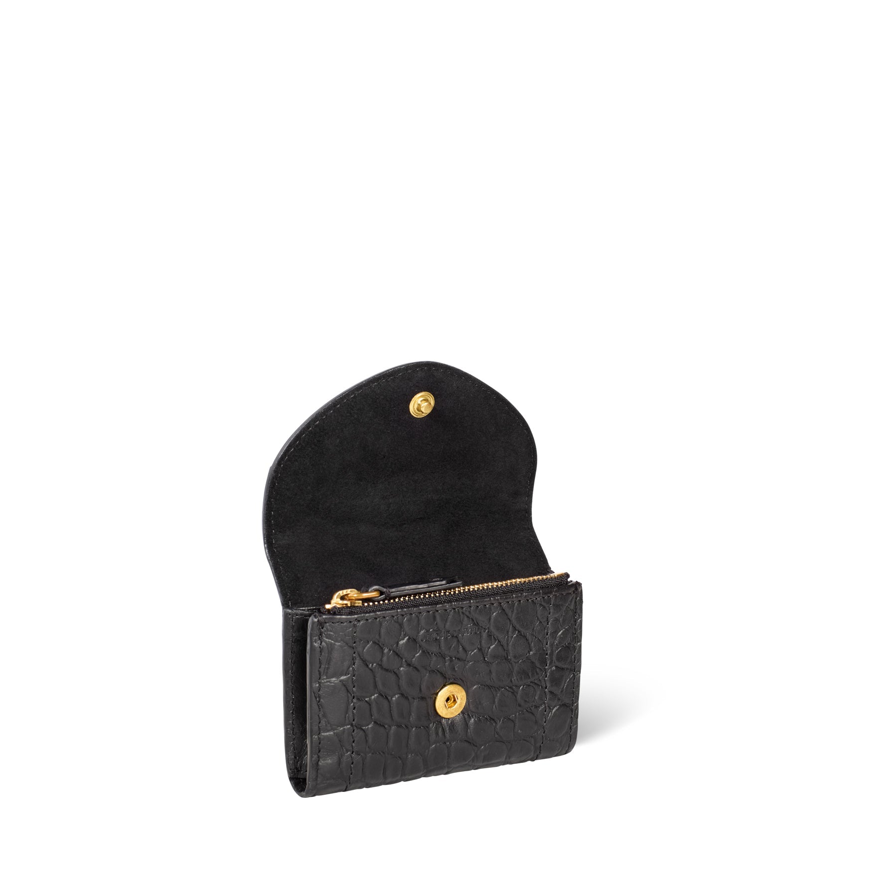 Helmut PM Vachette Imprimé Croco Noir Jerome Dreyfuss