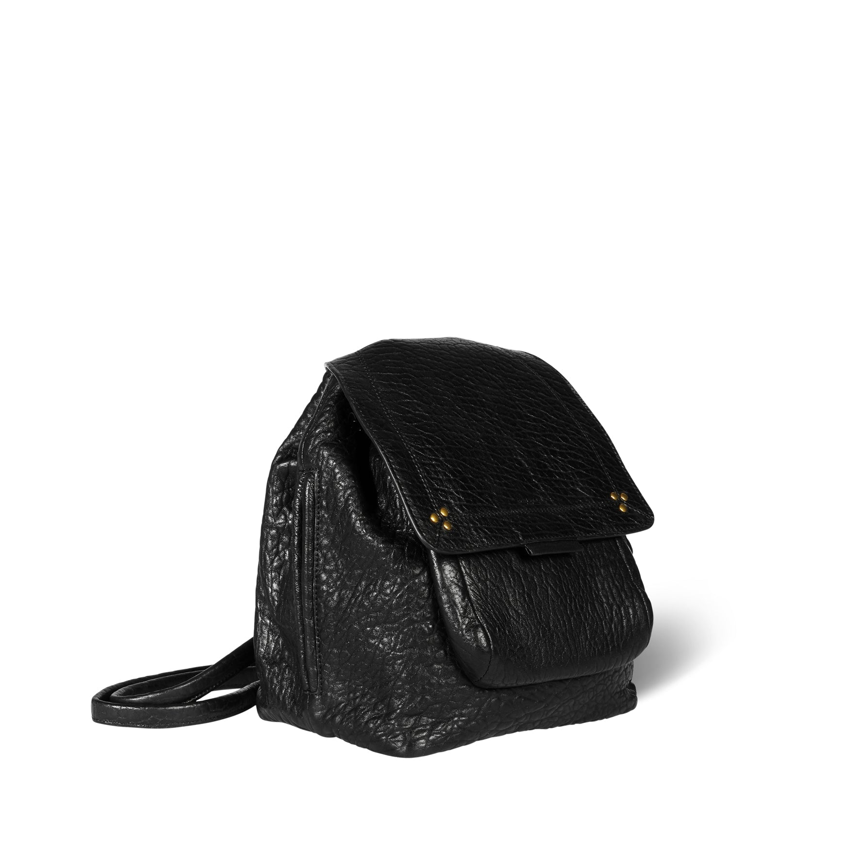 Lulu sac à dos Agneau Noir Jerome Dreyfuss