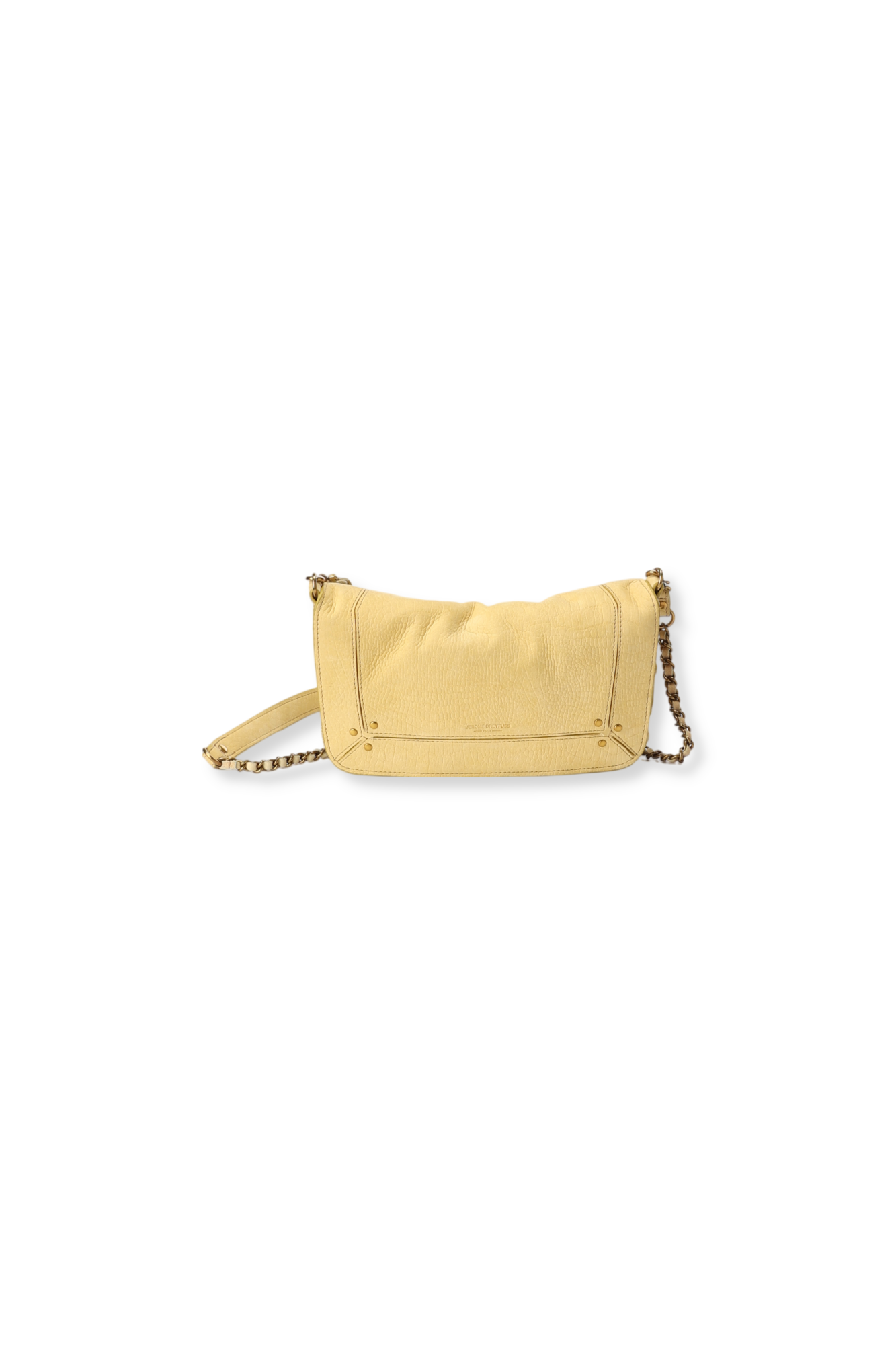Bobi S taurillon Croco Jaune Jerome Dreyfuss