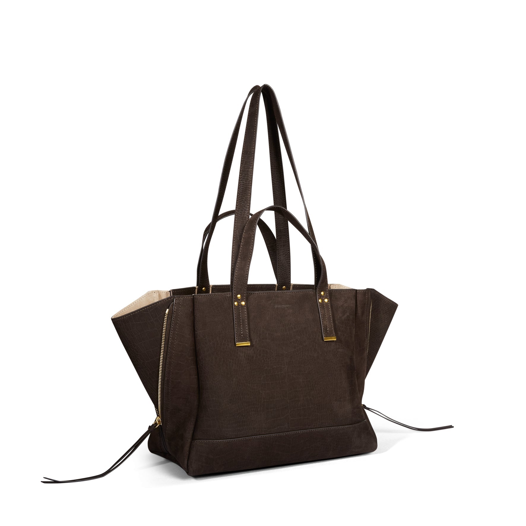 Jorge M taurillon Croco Moka Jerome Dreyfuss