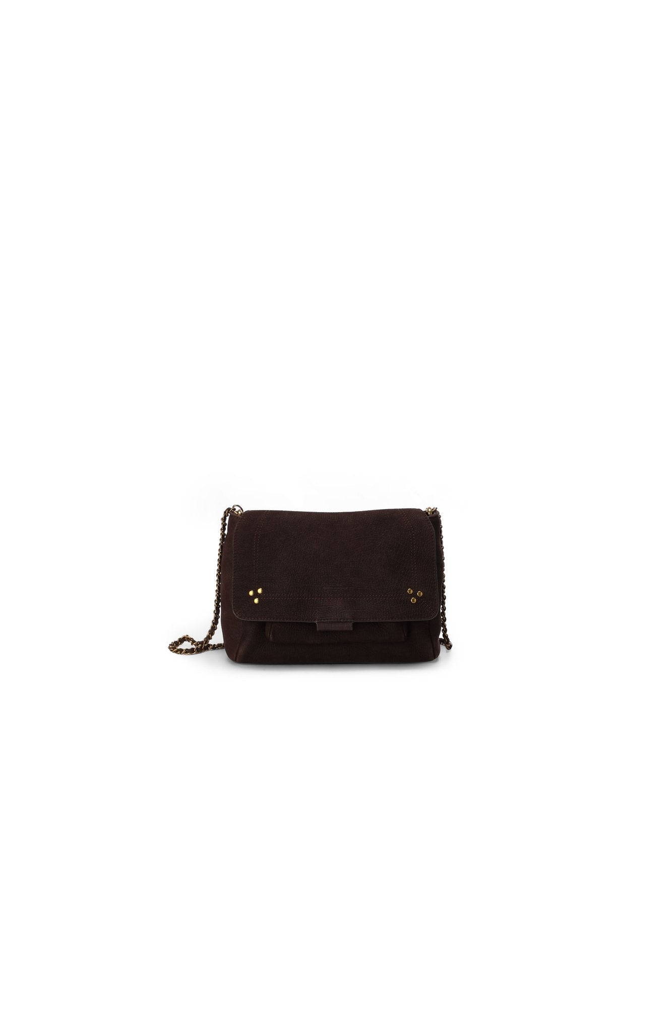 Lulu M taurillon croco moka Jerome Dreyfuss