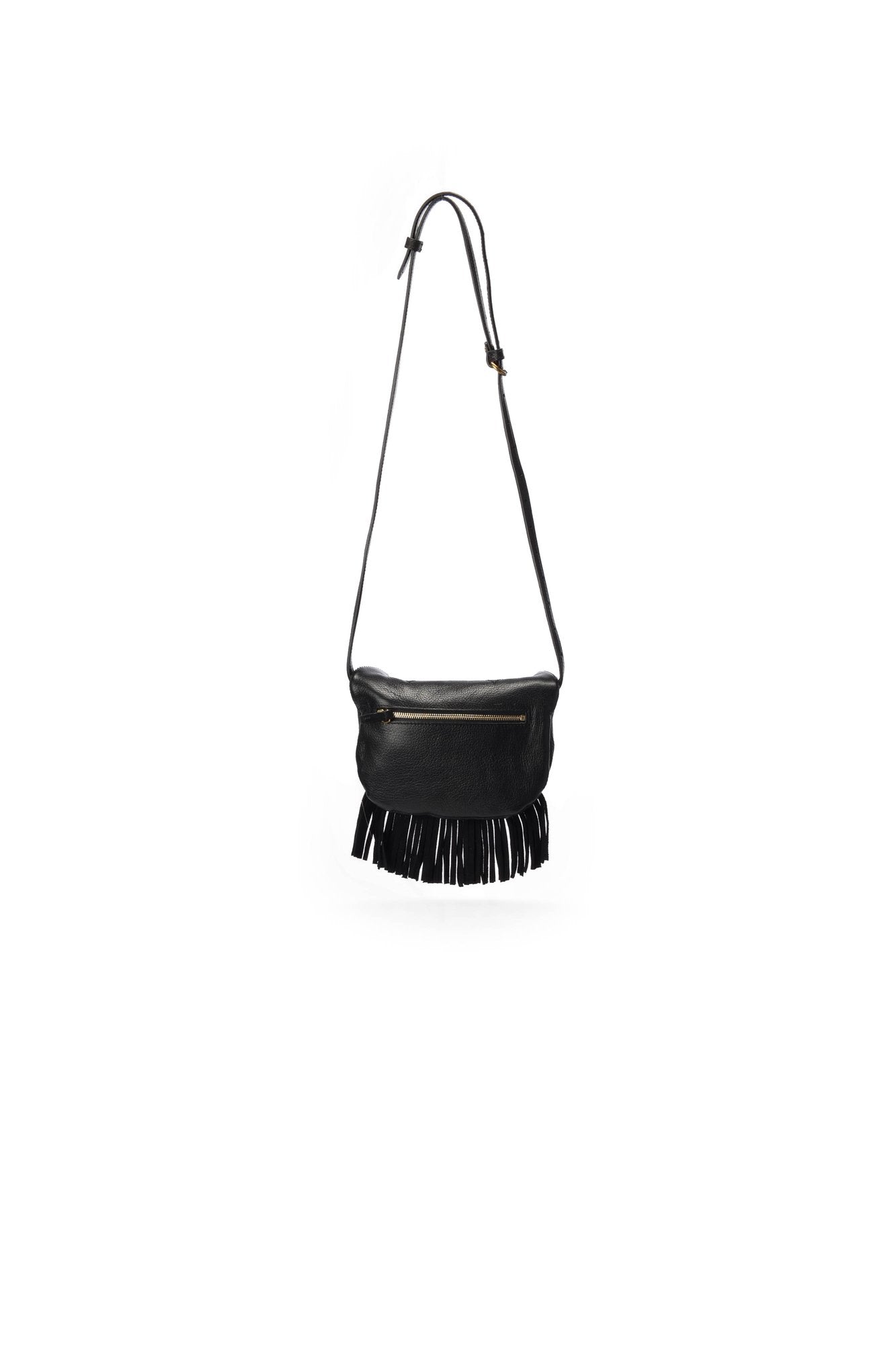 Jerry Pochette Chèvre Noir Grainé Jerome Dreyfuss
