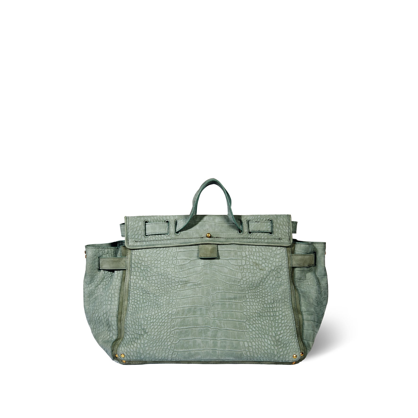 Carlo M Veau nubuck croco lichen Jerome Dreyfuss