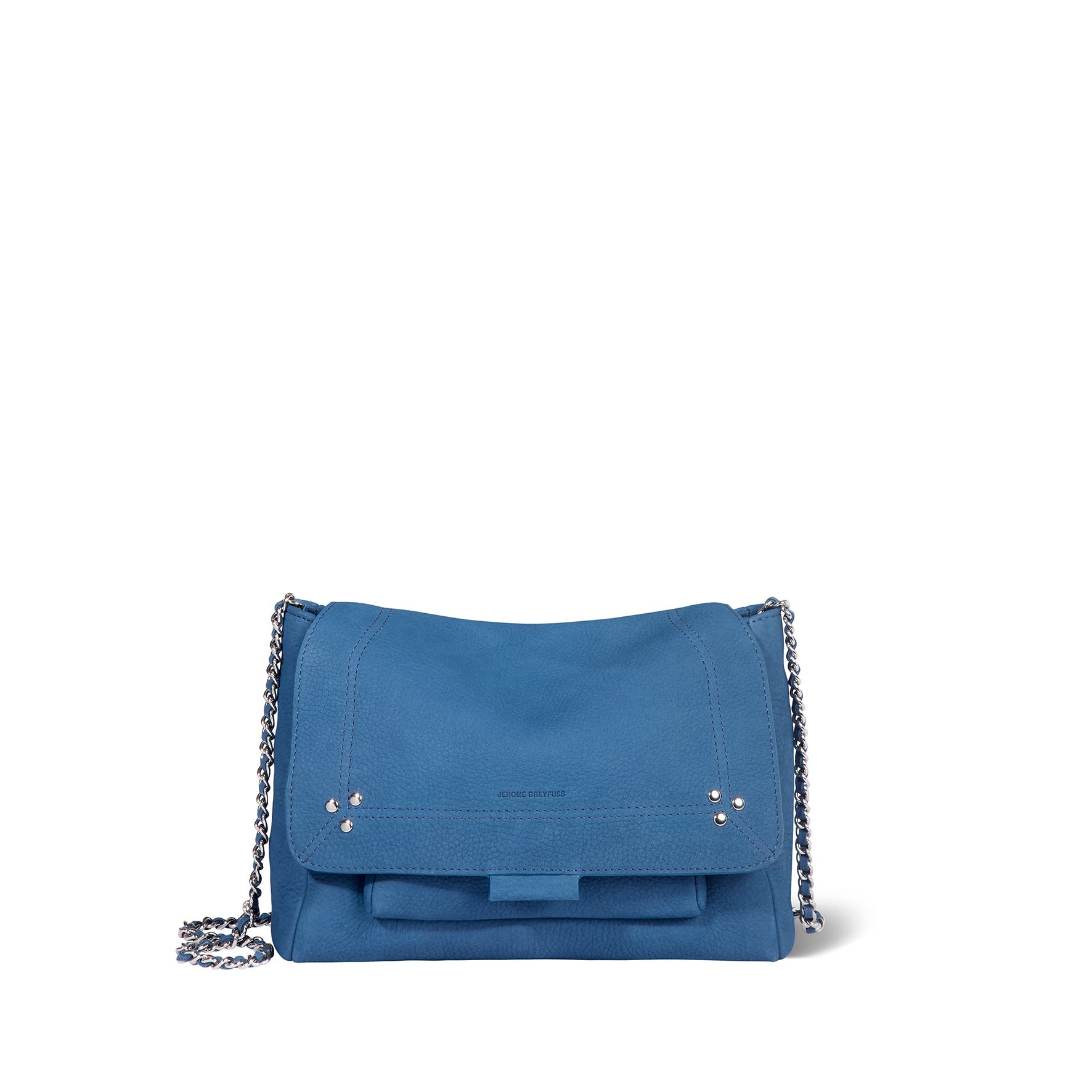 Lulu M Vachette Nubuck indigo Jerome Dreyfuss