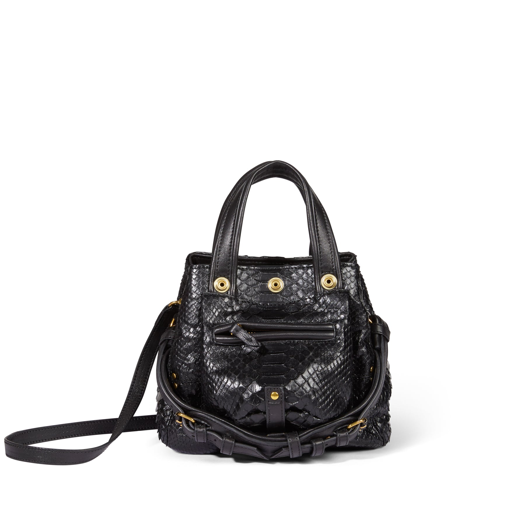 Billy Nano python Noir Jerome Dreyfuss