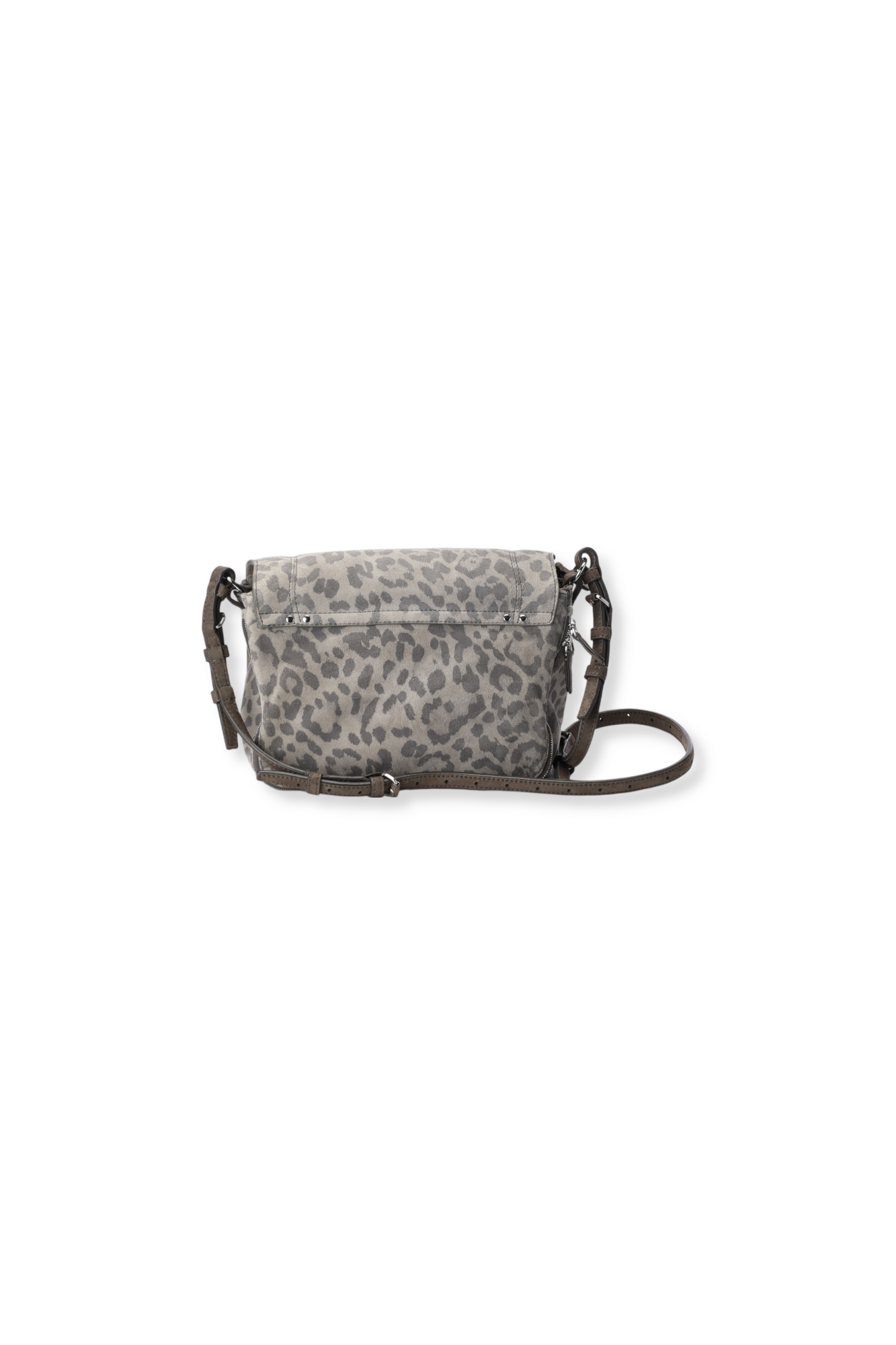 Igor croute velours Imprimé Léopard Gris Jerome Dreyfuss
