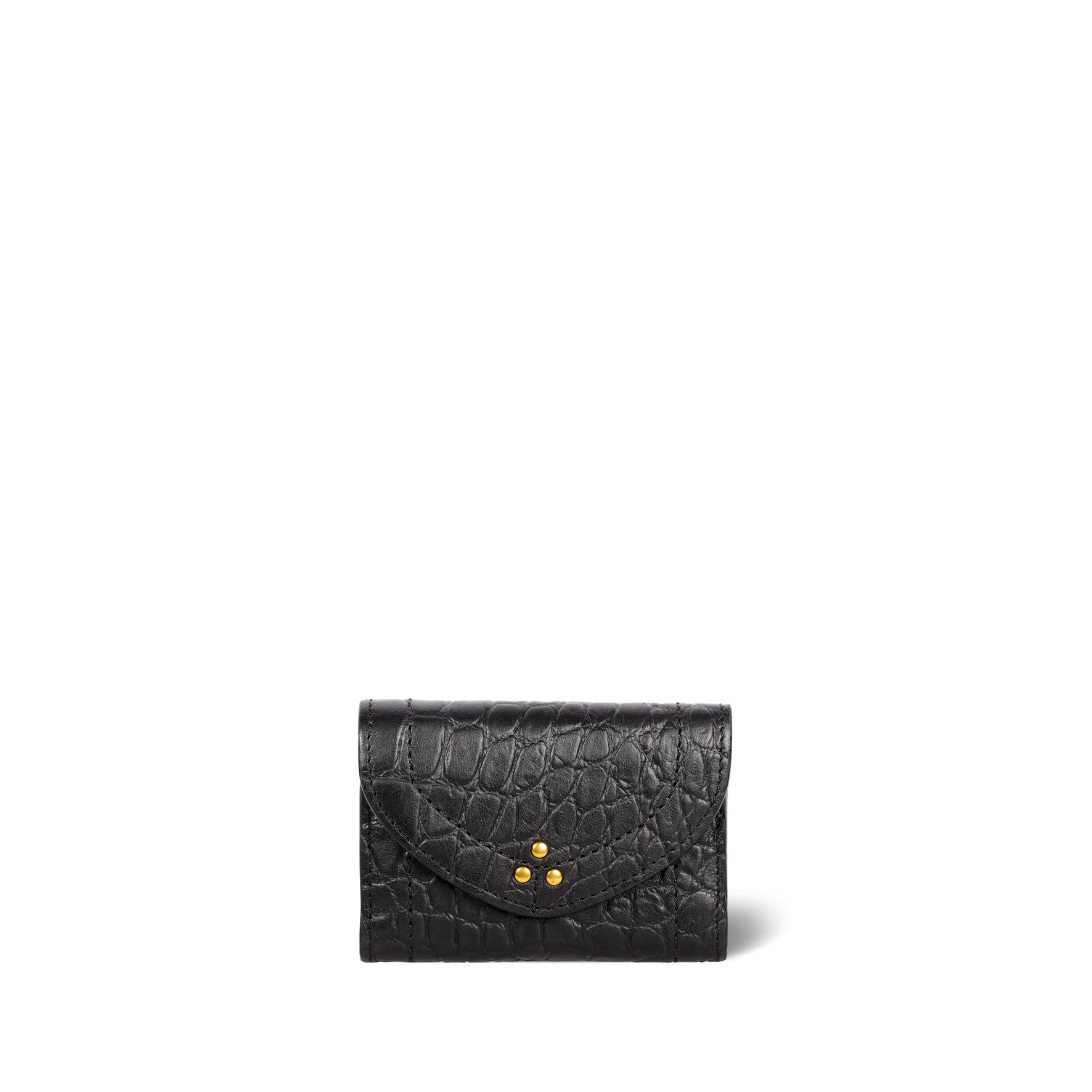Helmut PM Vachette Imprimé Croco Noir Jerome Dreyfuss