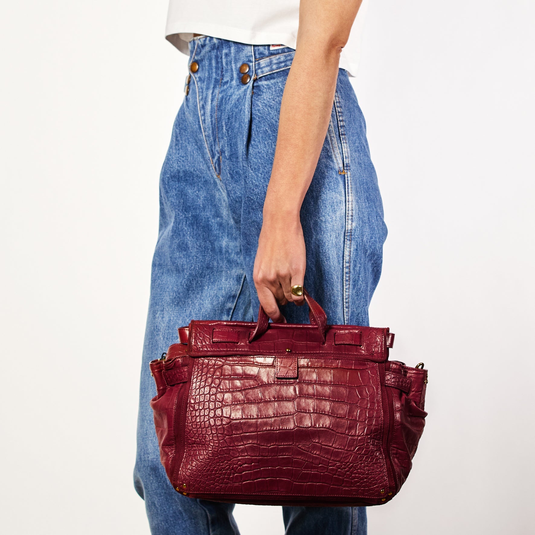 Carlo M Agneau croco bdx Jerome Dreyfuss