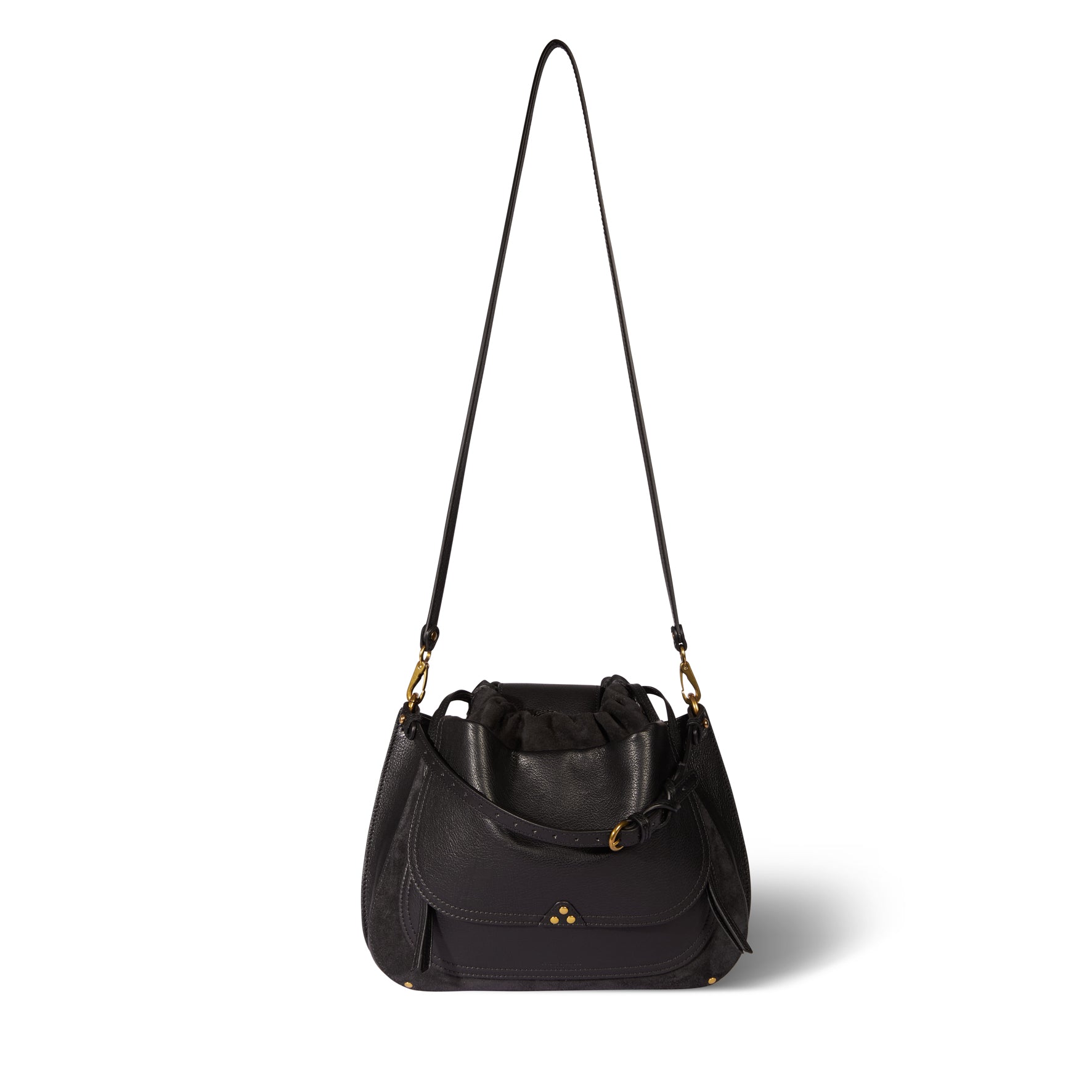 Lino M Chèvre grainé noir grainé Jerome Dreyfuss