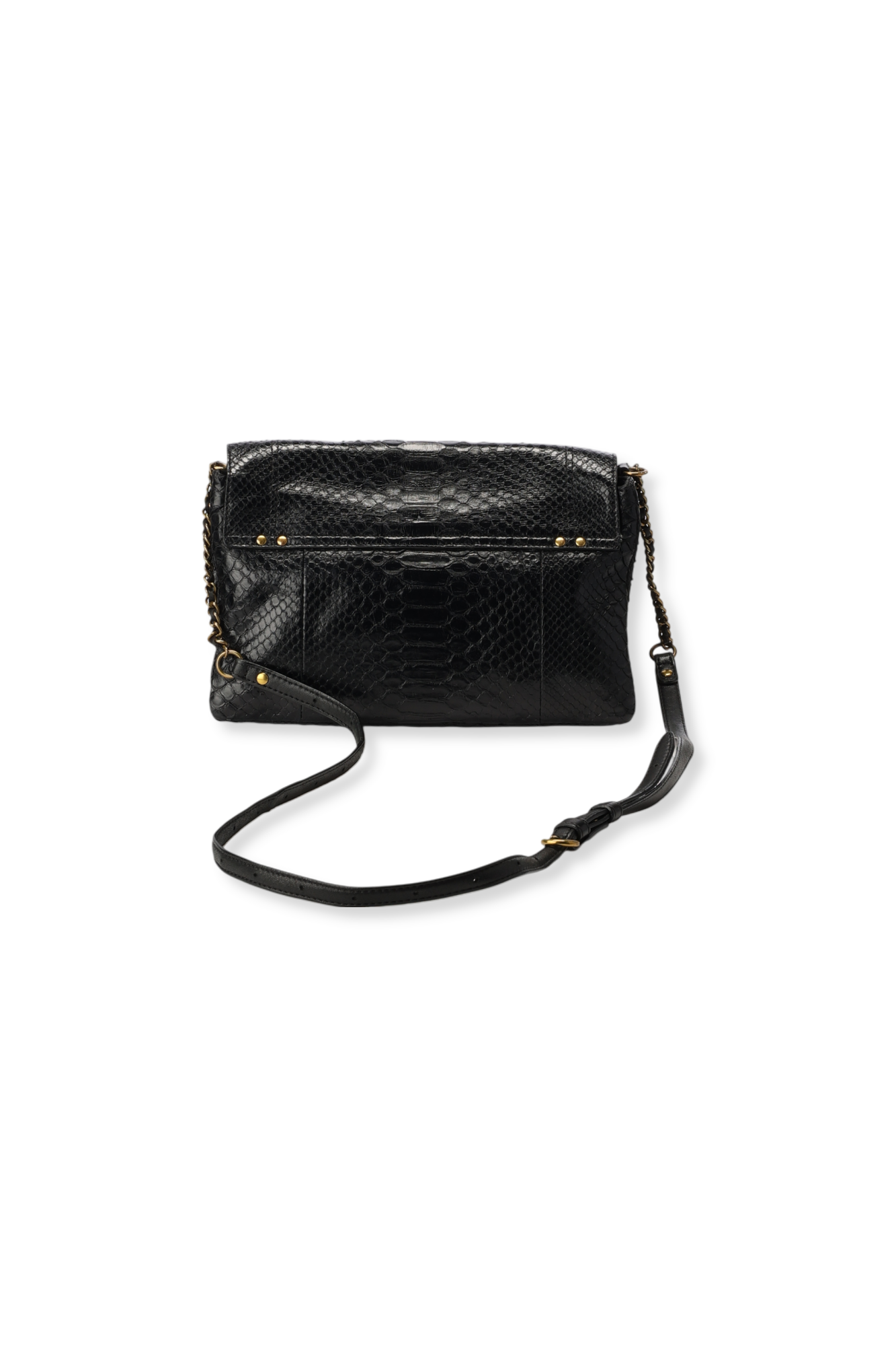 Charly M python noir Jerome Dreyfuss