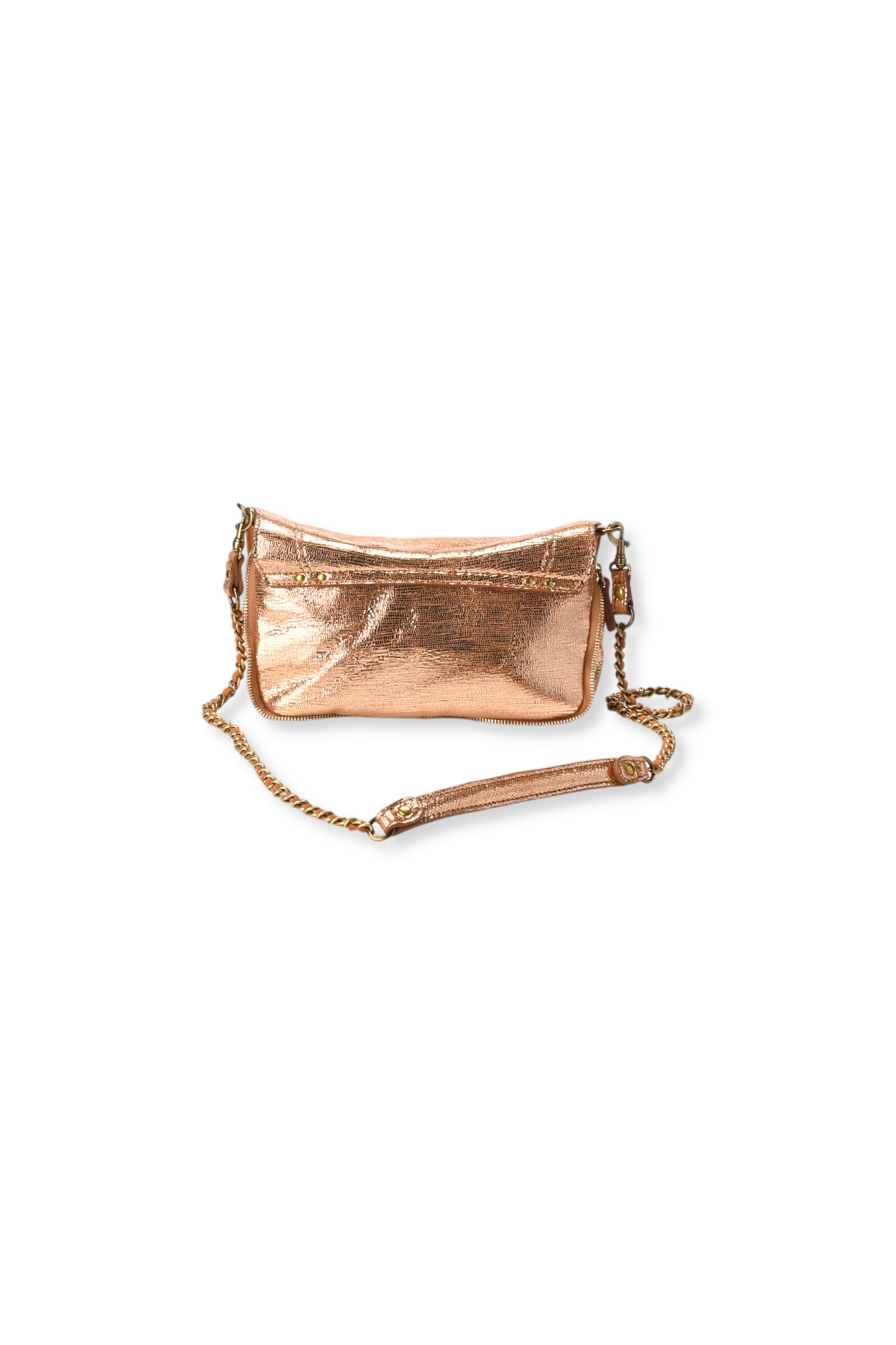 Bobi S Chèvre Lamé Rose Gold Jerome Dreyfuss