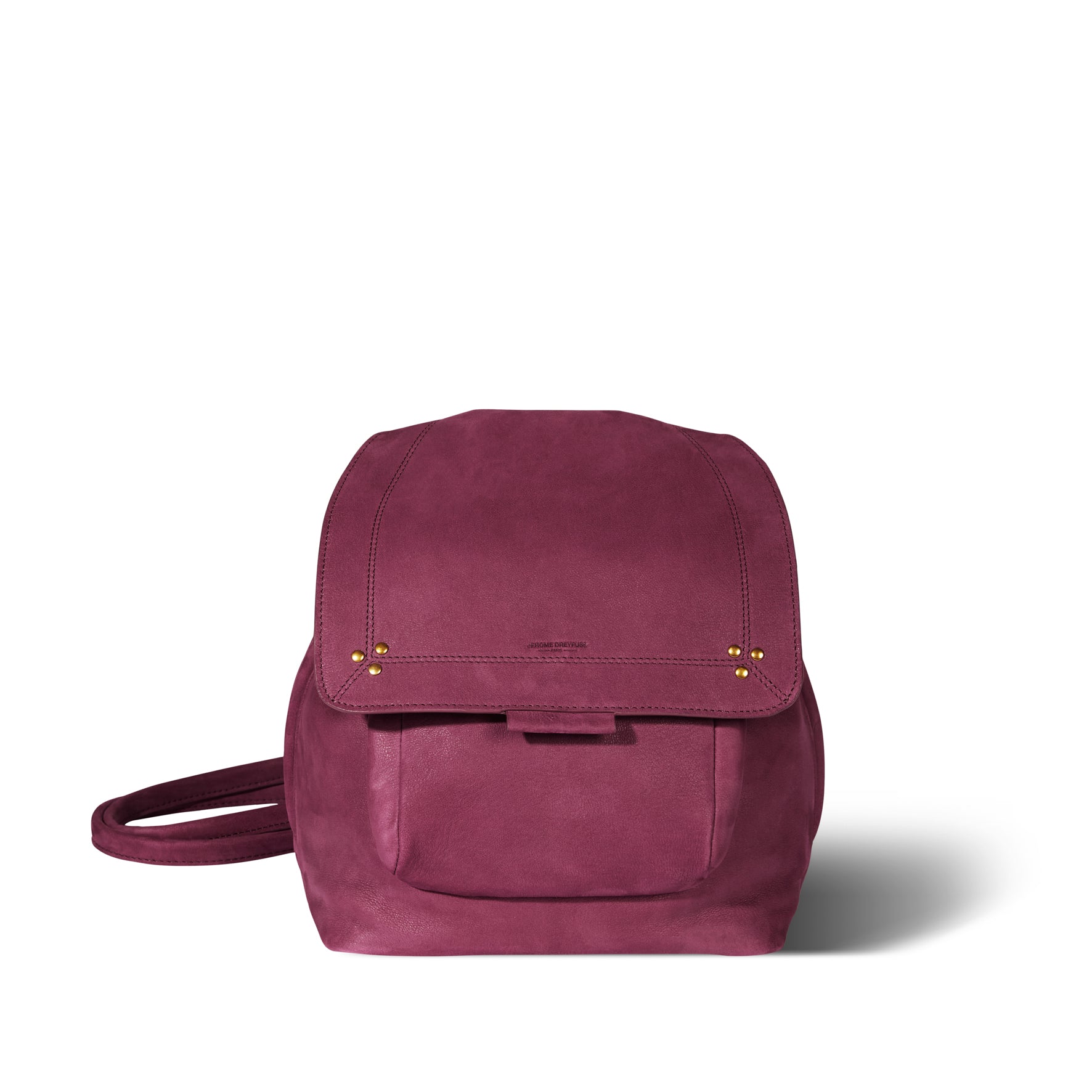 Lulu sac à dos Chèvre noircie boug Jerome Dreyfuss