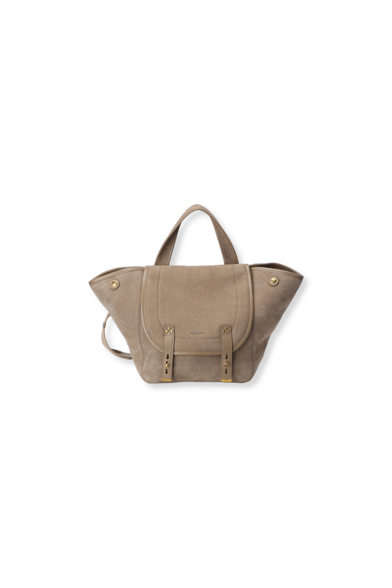 Stan Panier M Taurillon Imprimé Croco Stone Jerome Dreyfuss