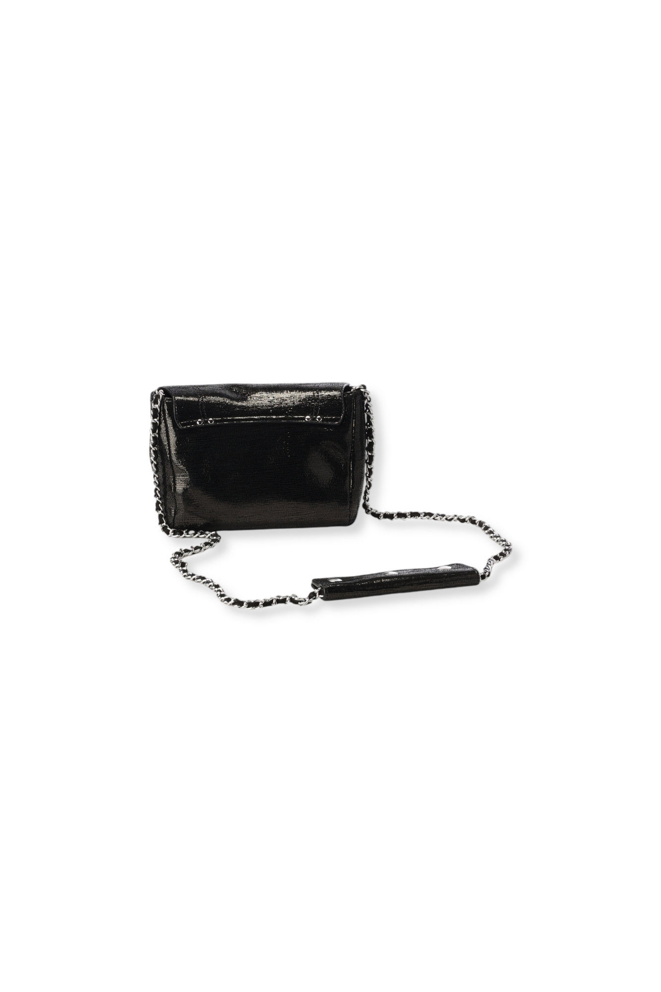Lulu S Chèvre Lamé Noir Jerome Dreyfuss