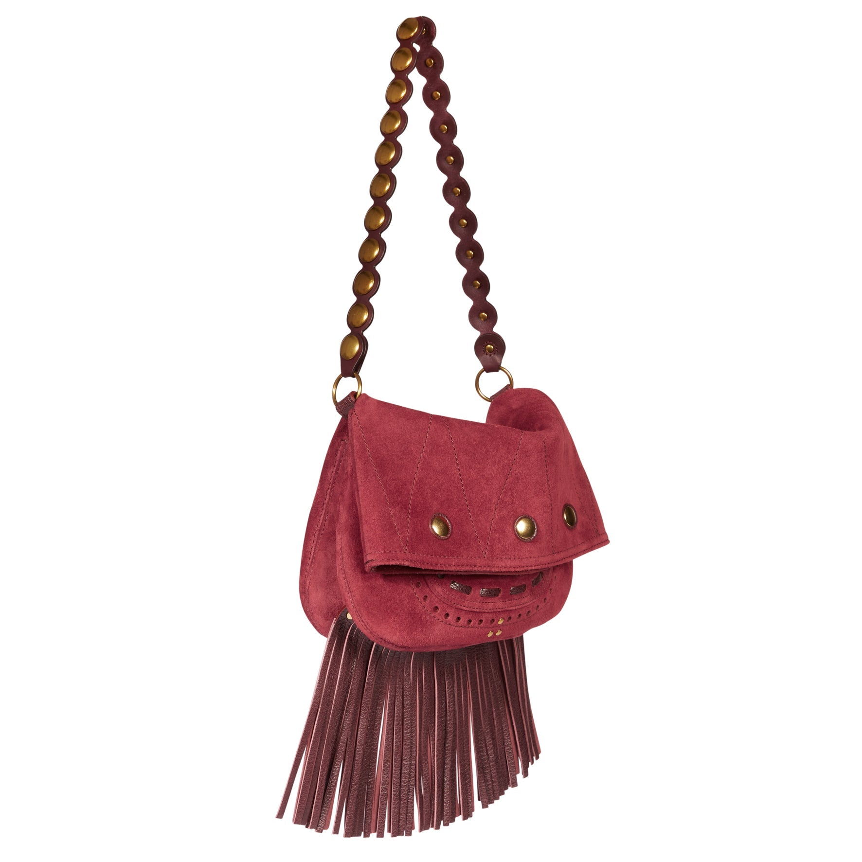 Jerry Mini Croute velours Burgundy Jerome Dreyfuss