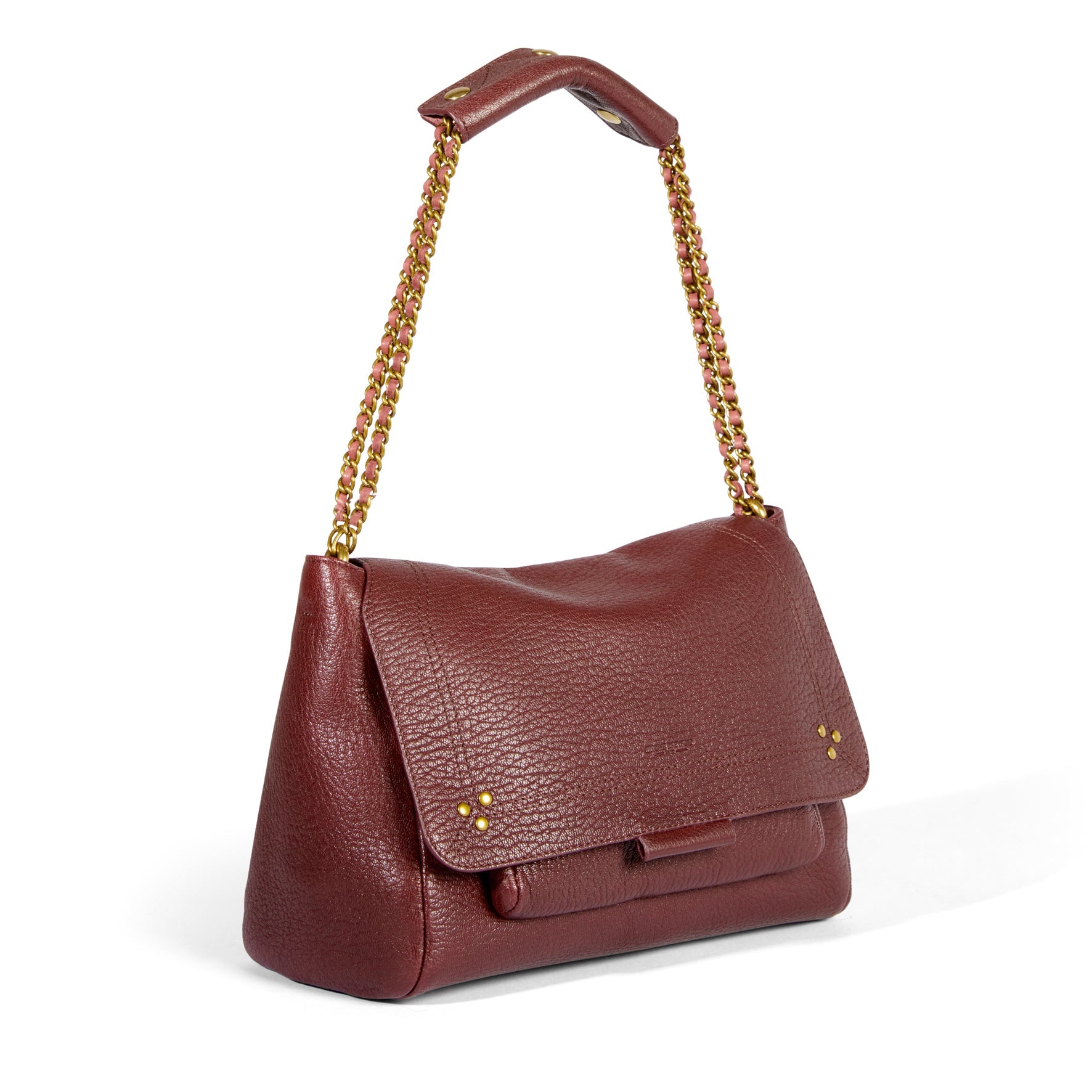 Lulu L Chèvre Bordeaux Grainé Jerome Dreyfuss