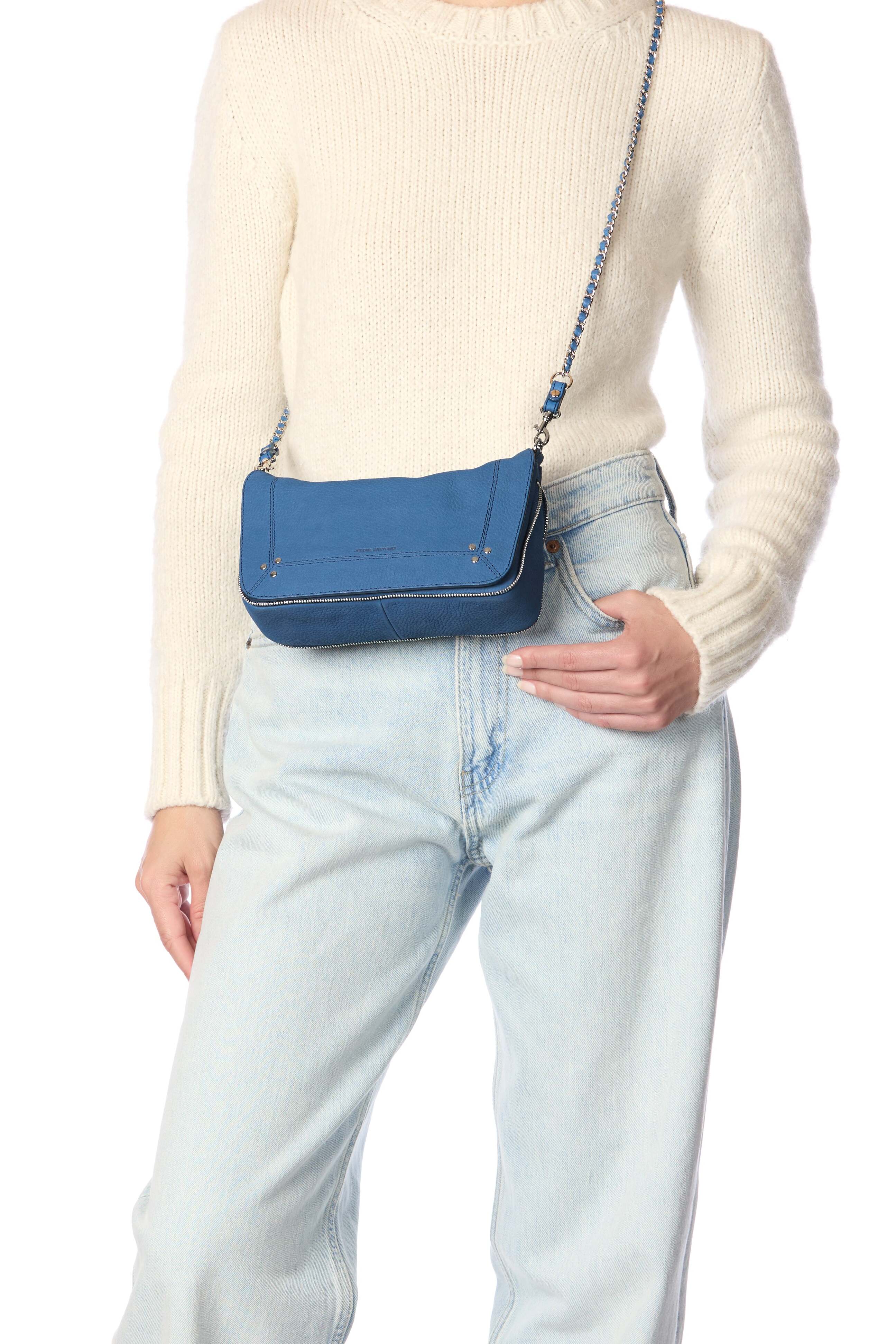 Bobi S Vachette Nubuck indigo Jerome Dreyfuss