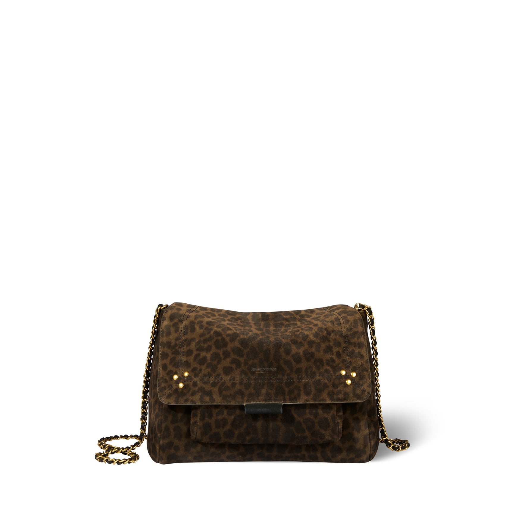 Lulu M croute velours léo kaki Jerome Dreyfuss