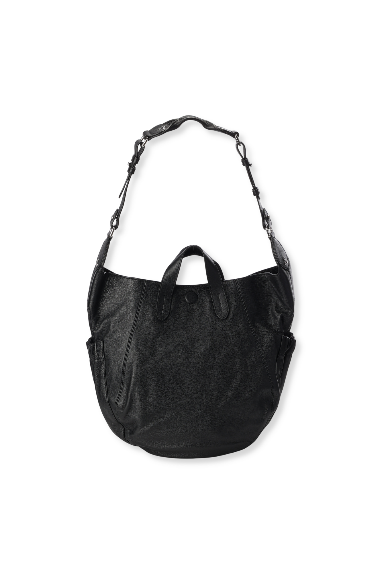 Helmut Hobo Veau Noir Silver Jerome Dreyfuss