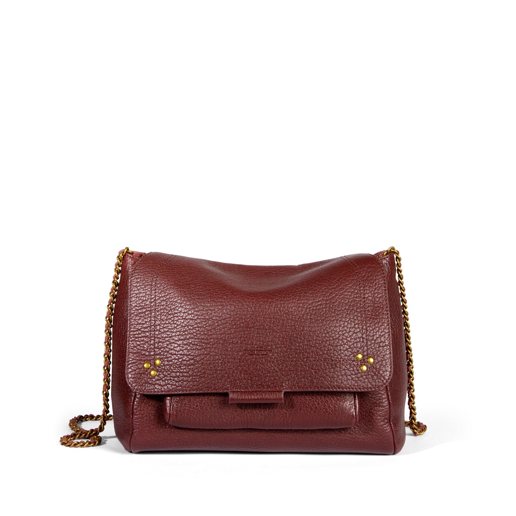 Lulu L Chèvre Bordeaux Grainé Jerome Dreyfuss