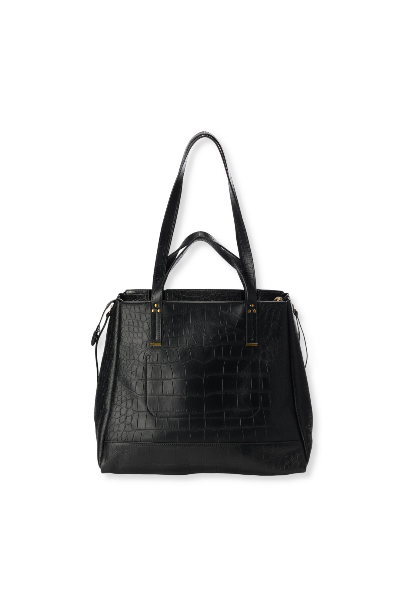 Jorge L Vachette Croco Noir Jerome Dreyfuss