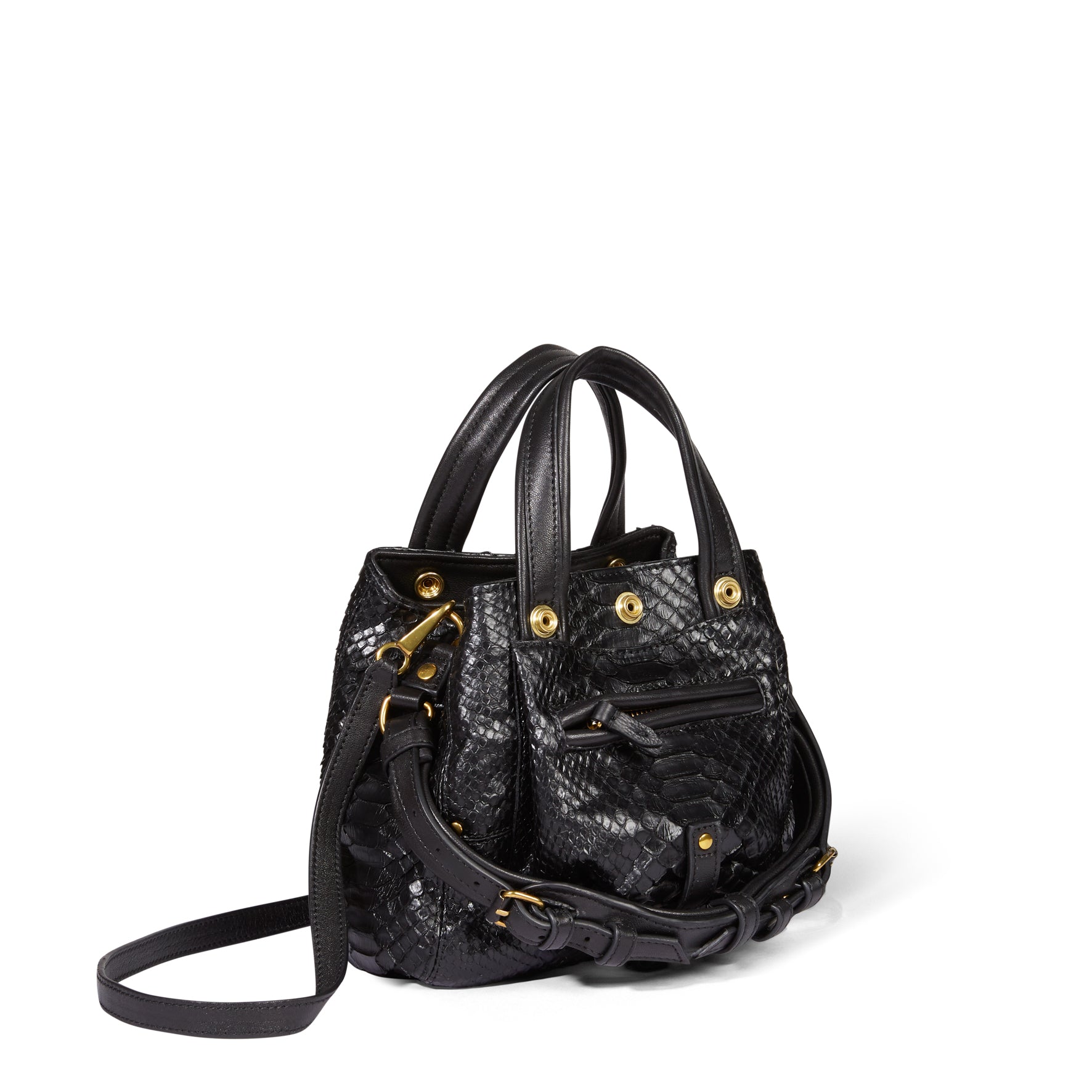 Billy Nano python Noir Jerome Dreyfuss