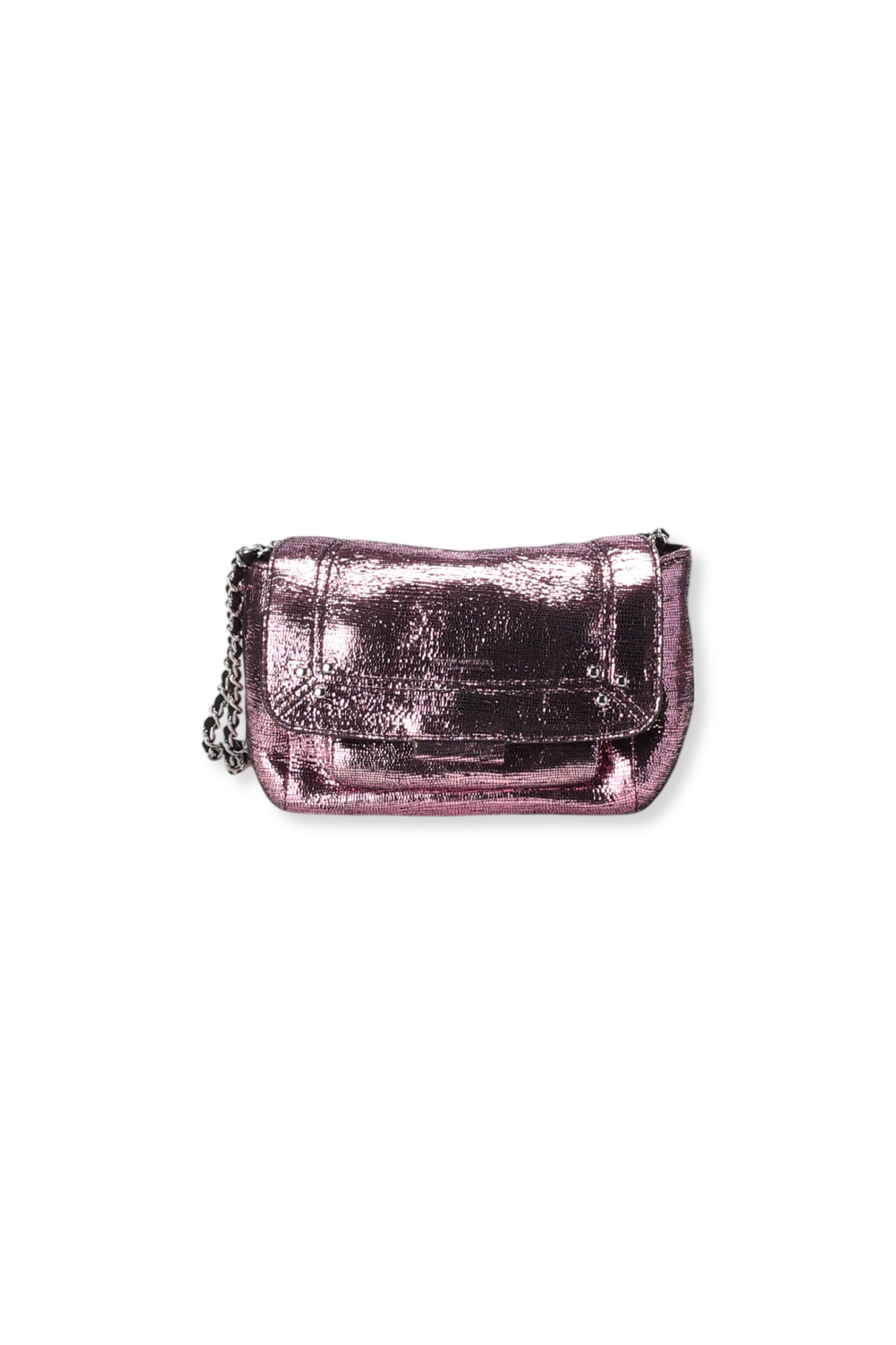 Lulu S Chèvre Lamé Rose Jerome Dreyfuss