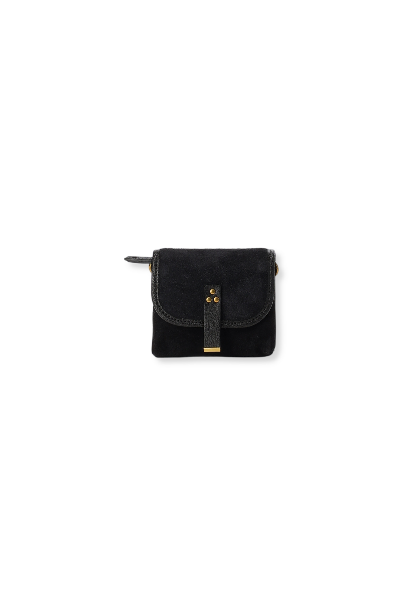 Stan PM Croute velours Noir Jerome Dreyfuss