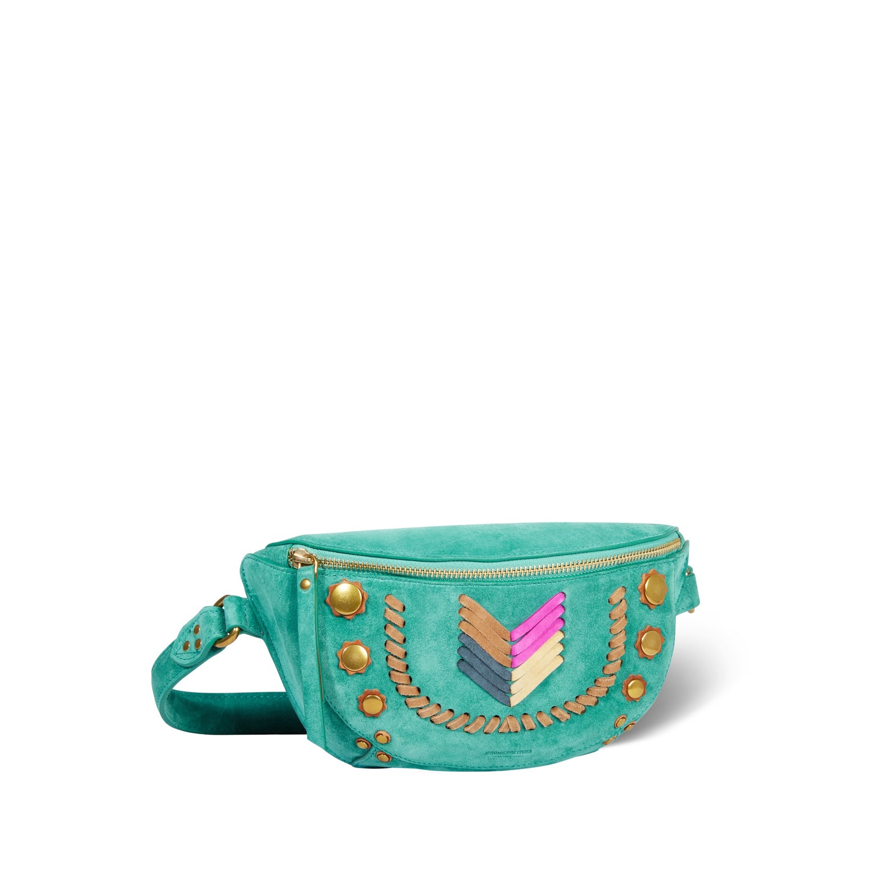 Lino banane Croute velours Gaucho Cactus Jerome Dreyfuss
