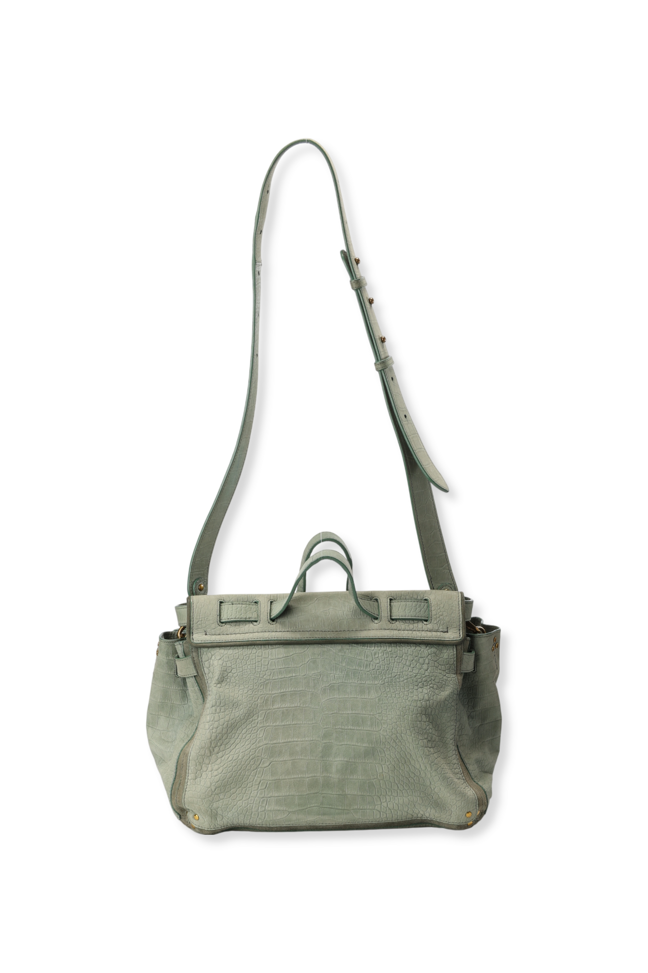 Carlo M Veau nubuck croco lichen Jerome Dreyfuss