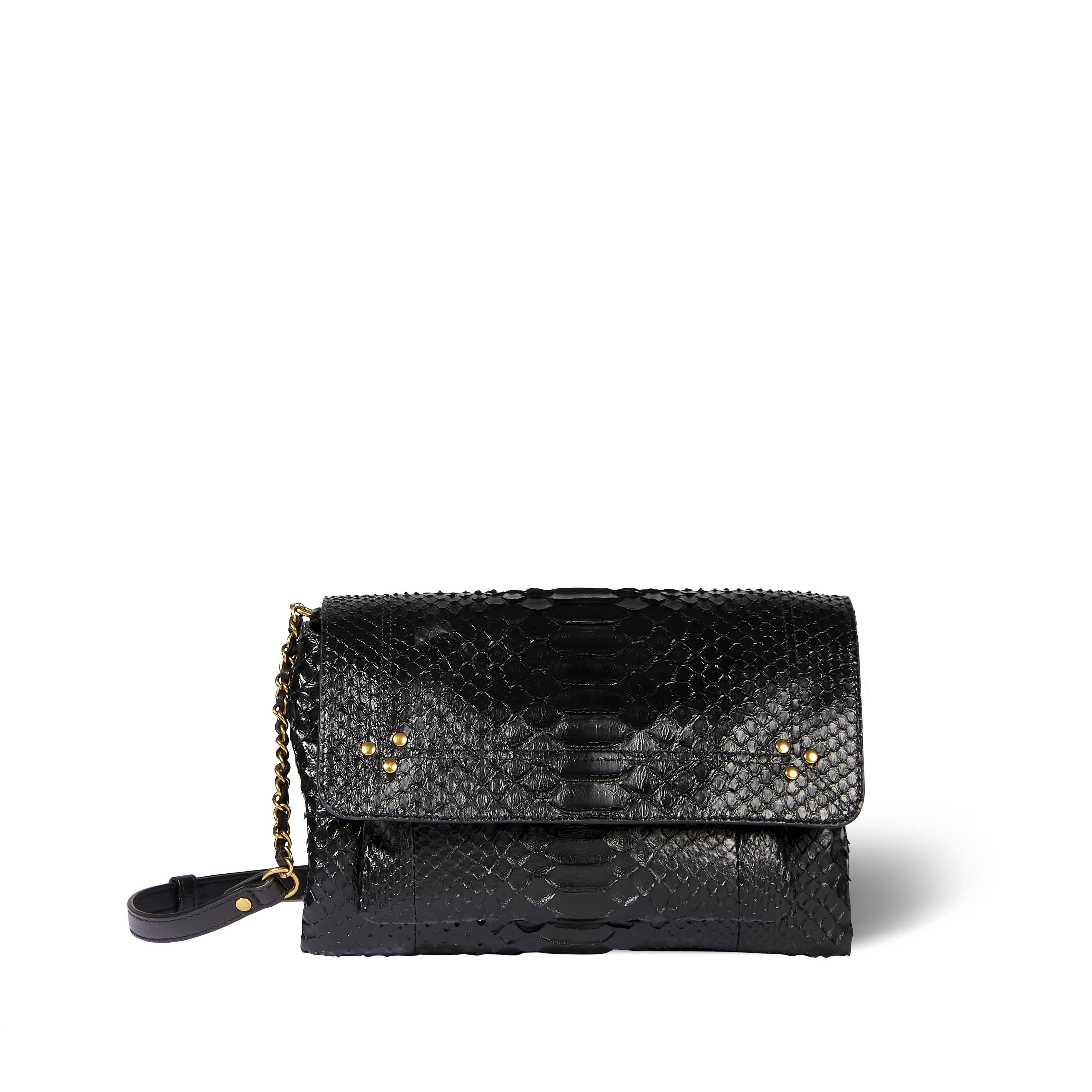 Charly M python noir Jerome Dreyfuss