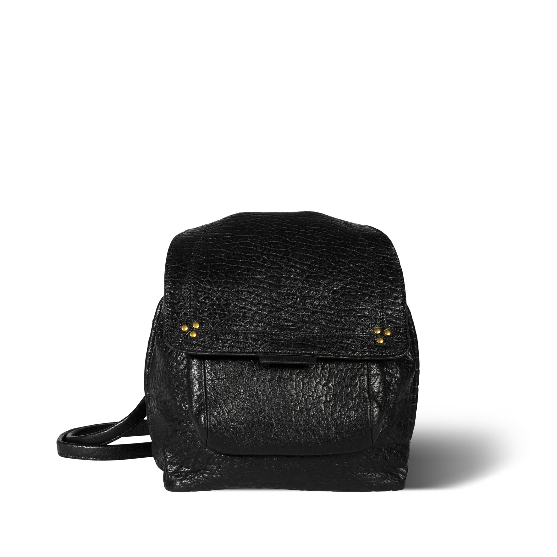 Lulu sac à dos Agneau Noir Jerome Dreyfuss